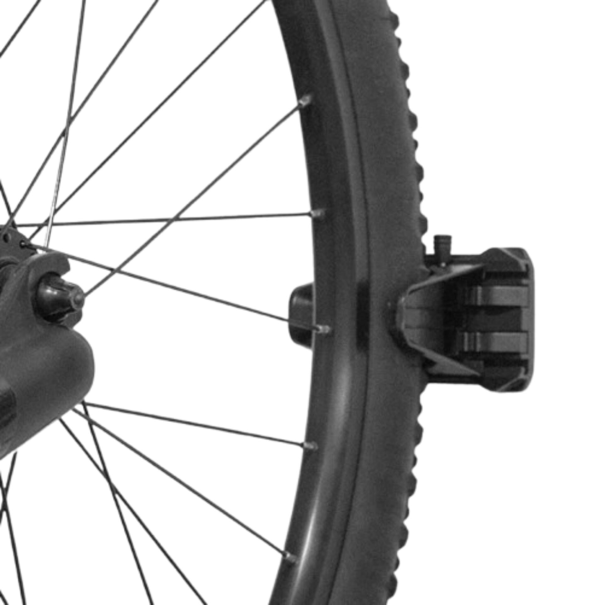 regulowany uchwyt ścienny na rower do opon 15–71 mm