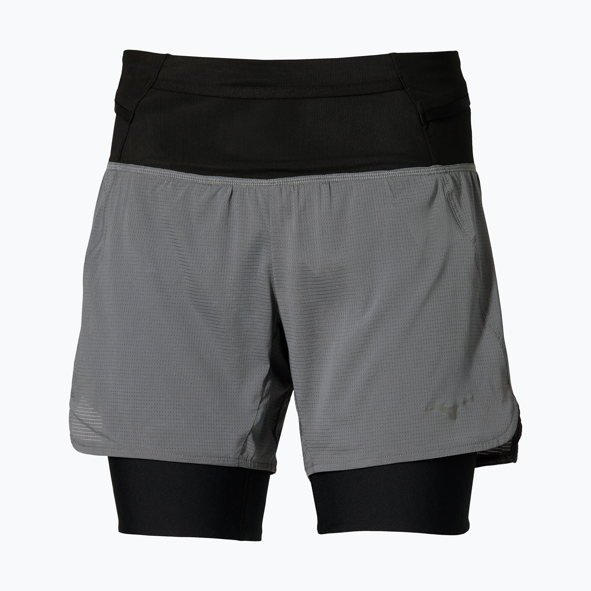Spodenki do biegania damskie Mizuno Trail Multipocket 2in1