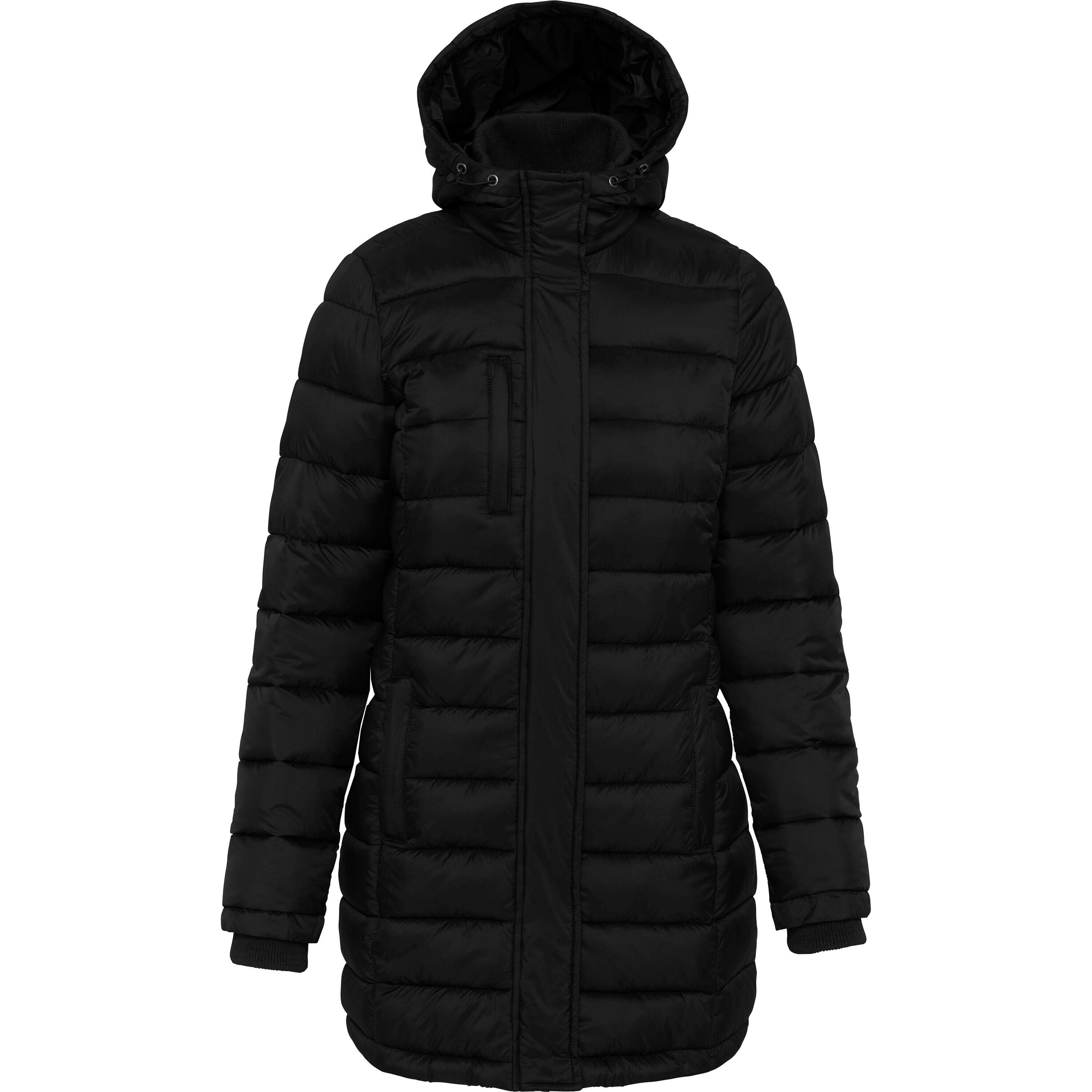 Kurtka parka damska lekka z kapturem Kariban