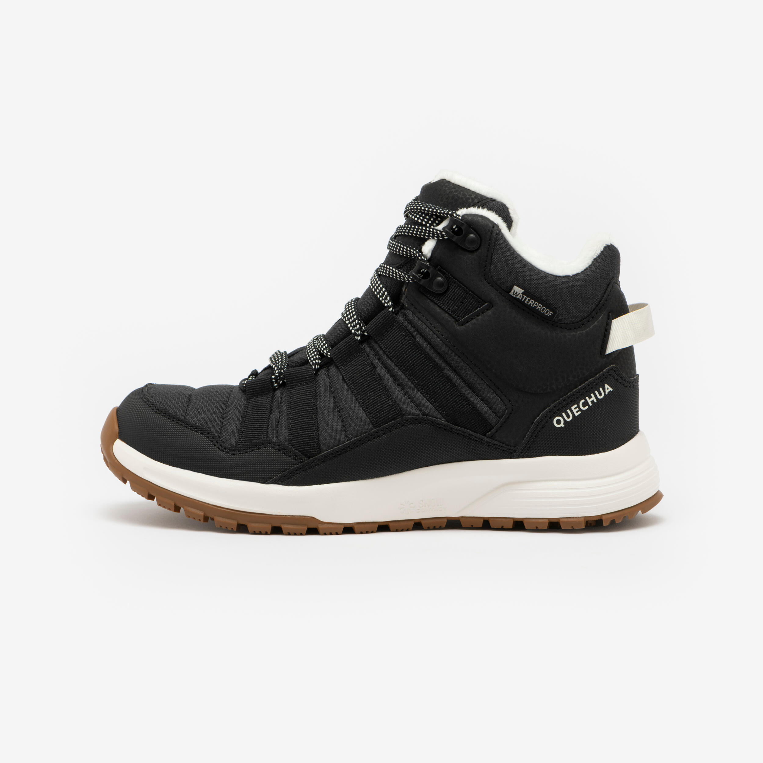 Buty turystyczne damskie Quechua NH500 Warm wodoodporne