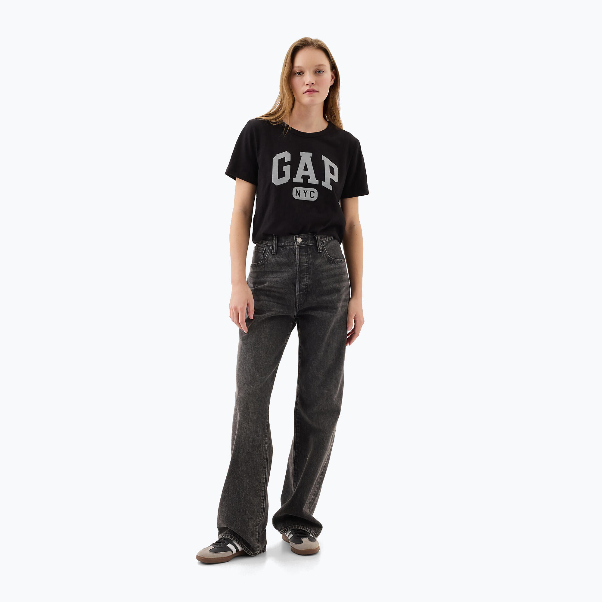 Koszulka damska GAP Logo Slub Tee