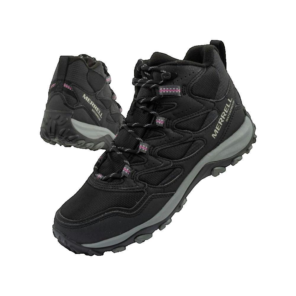 Buty trekkingowe Merrell West Rim Sport Thermo Mid WP czarne