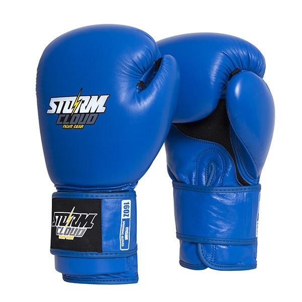 Rękawice Bokserskie StormCloud Sparingowe Cyclone Classic Niebieskie 18oz