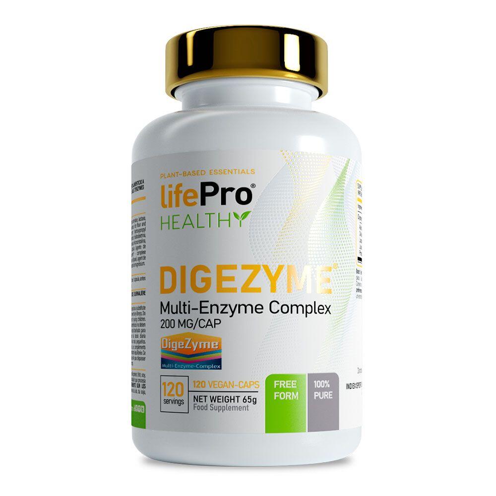 Digezyme 200 mg - 120 kapsułek LifePRO wegańskich