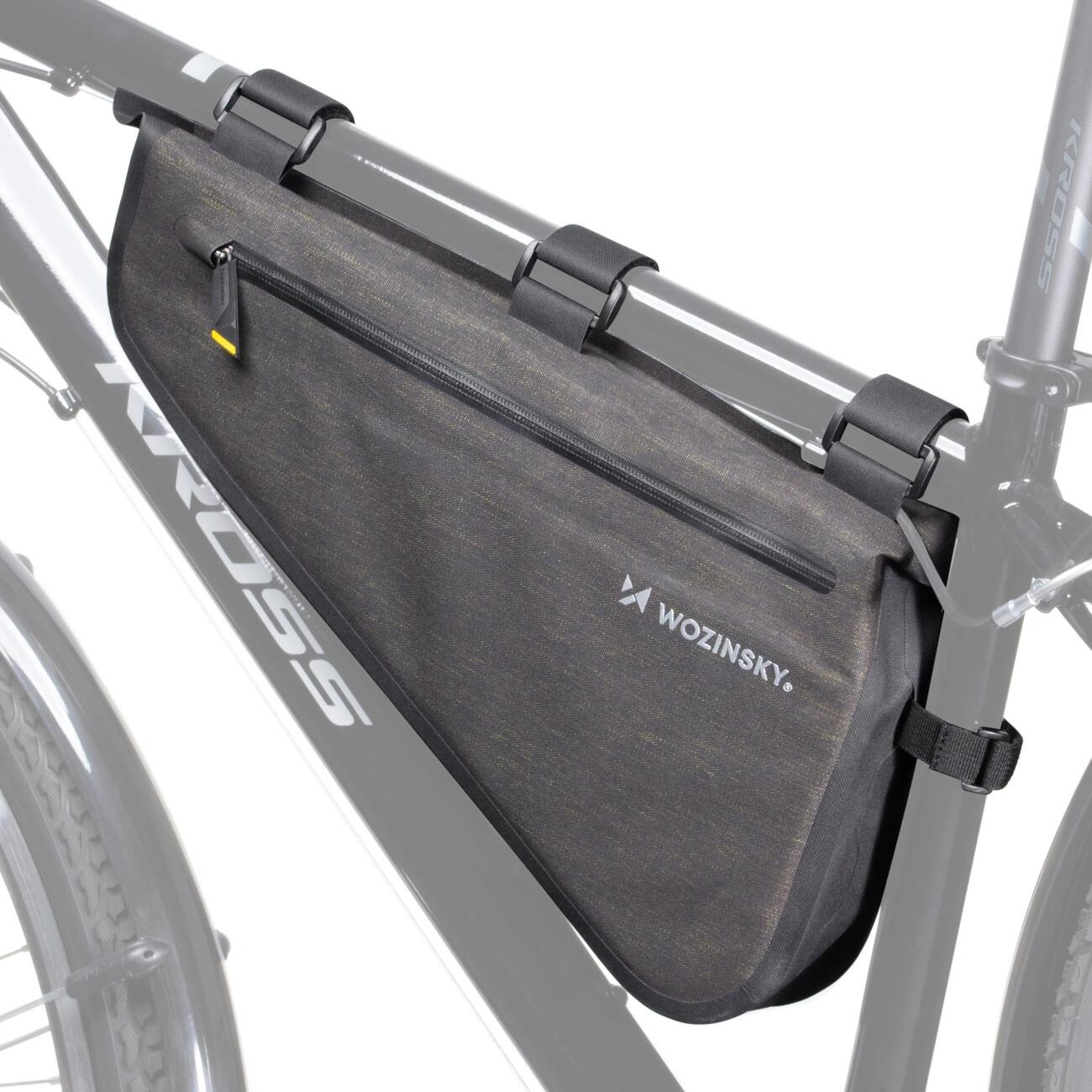 Torba rowerowa na ramę Wozinsky wodoodporna 3,5 L