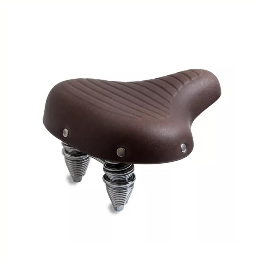 Siodło rowerowe ABI Cruiser 270 x 245 mm brązowe