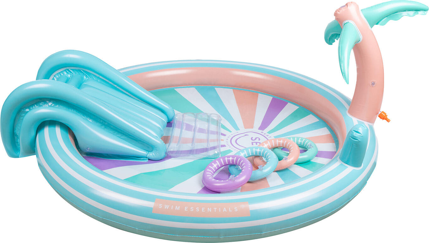 Swim Essentials Play Pool — wielokolorowy — jasne fale