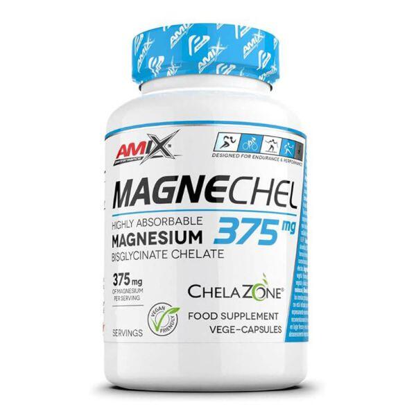 MagneChel (bisglicynian magnezu) – 30 kapsułek roślinnych Amix Nutrition