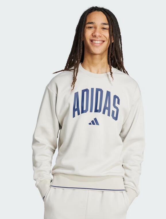 Bluza męska adidas Collegiate Sweat szara JM1732 ROZMIAR XL