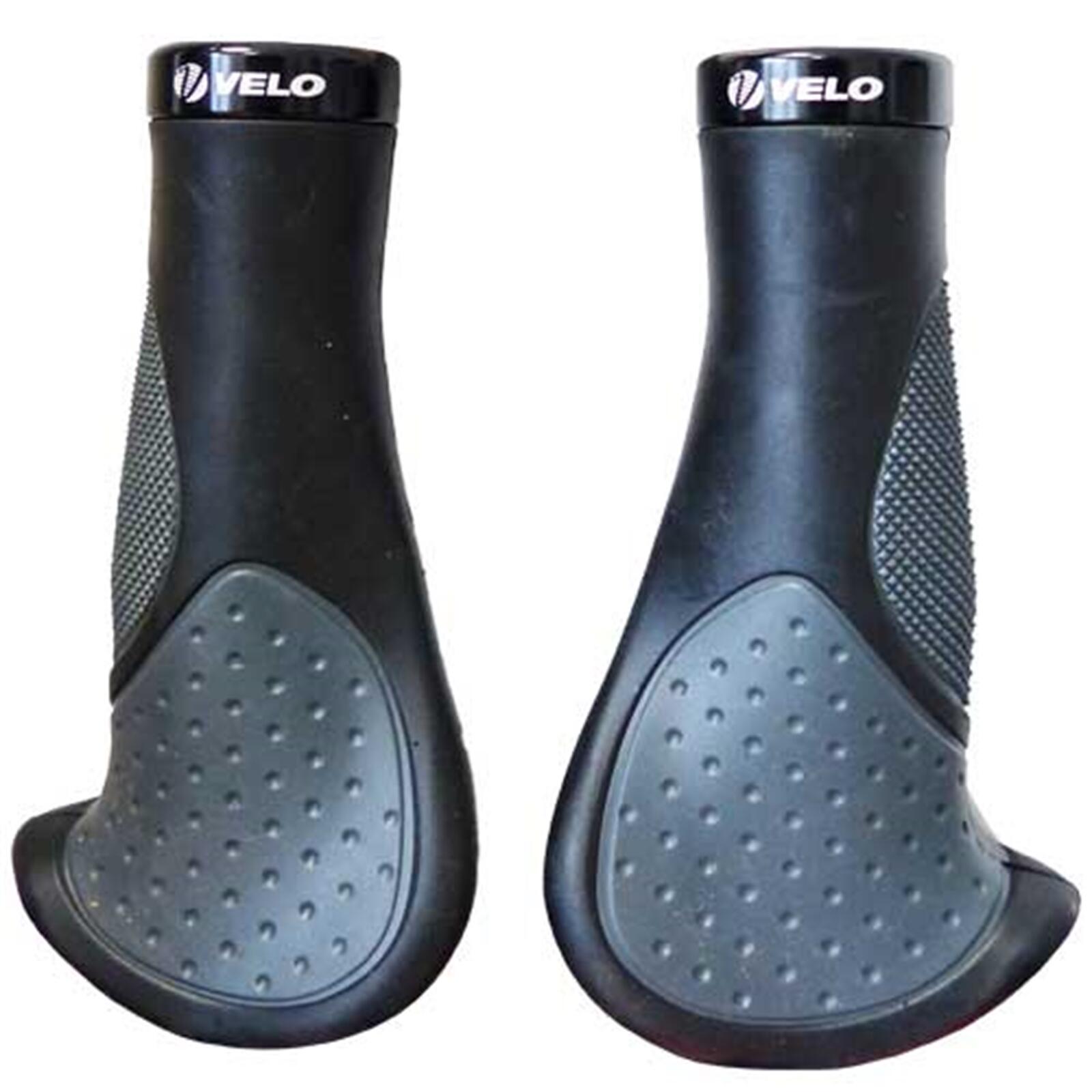 VELO Ergogel D3 uchwyty śrubowe 135 mm szare