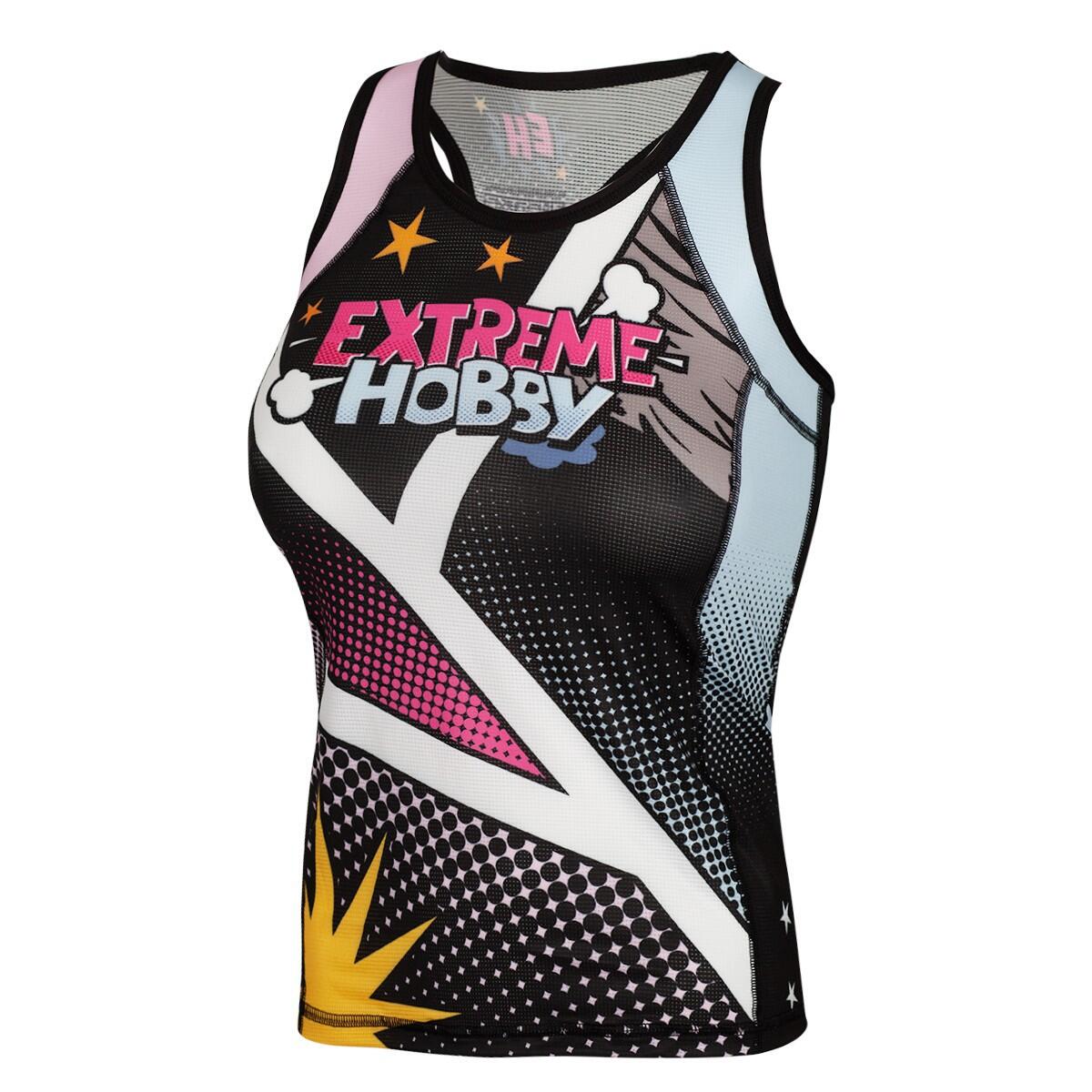 Koszulka sportowa damska bez rękawów Tank top EXTREME HOBBY COMICS