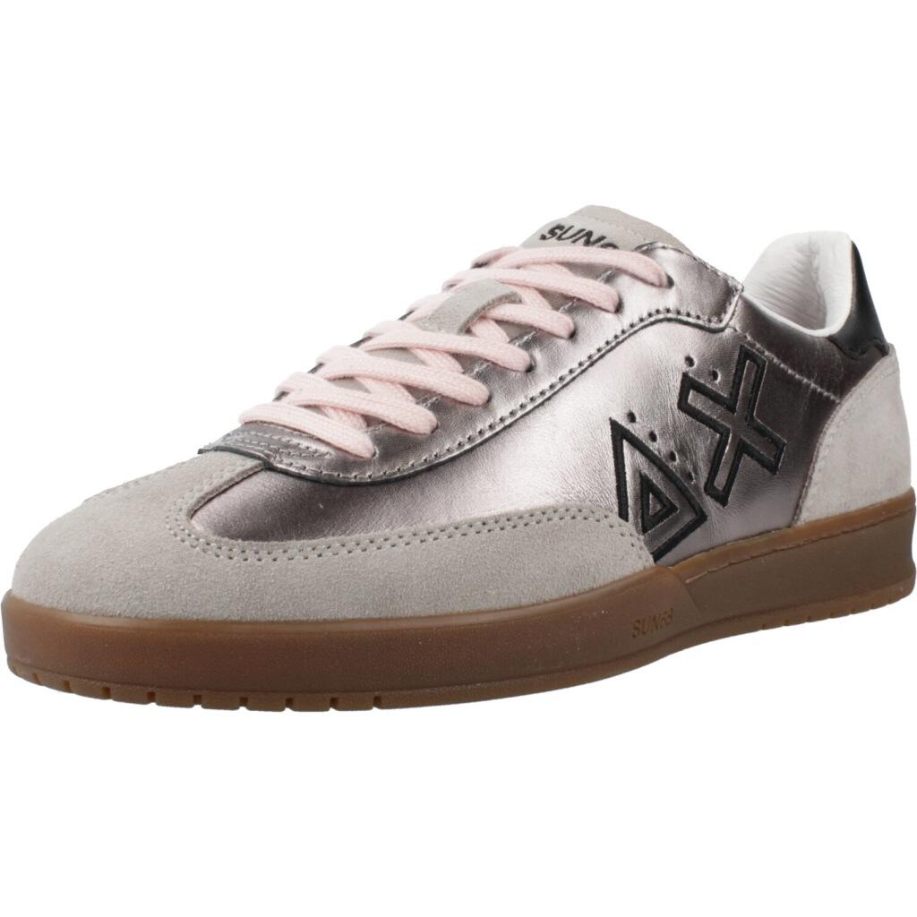 Buty SUN68 CALIFORNIA SUN LEATHER Srebrny
