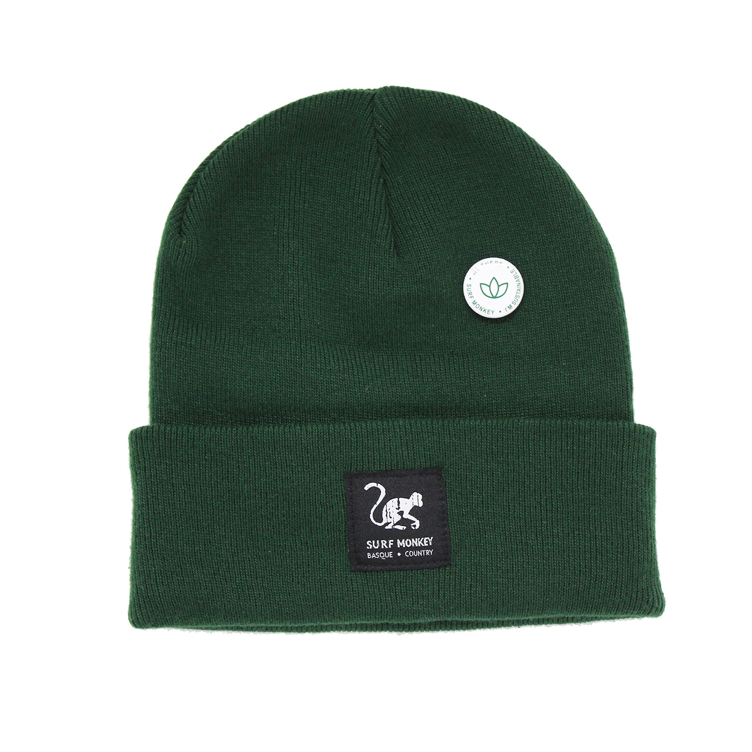 Czapka Beanie z Recyklingu Unisex dla Dorosłych (Zielony)
