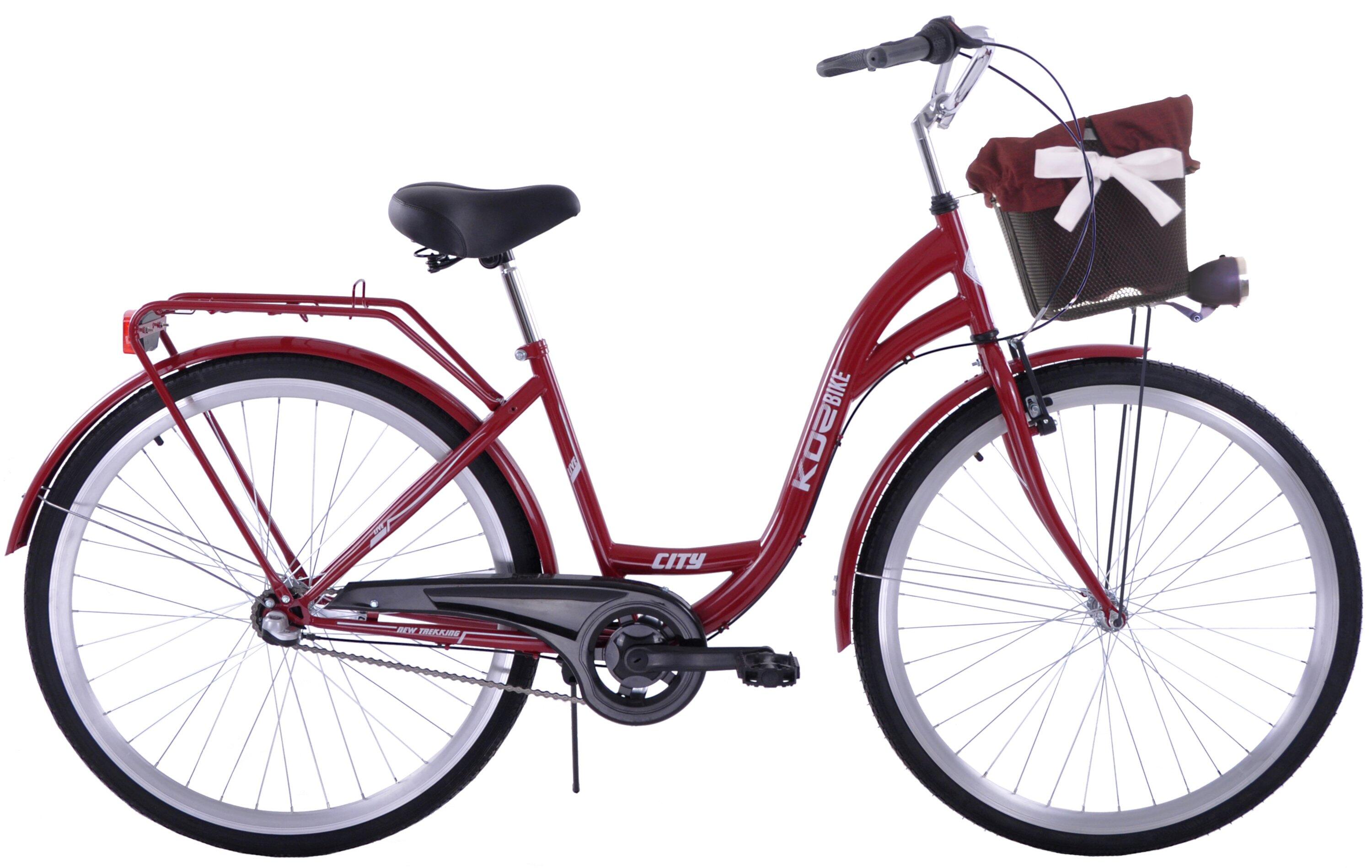 Rower miejski damski Kozbike 28 (K47) 3 biegi