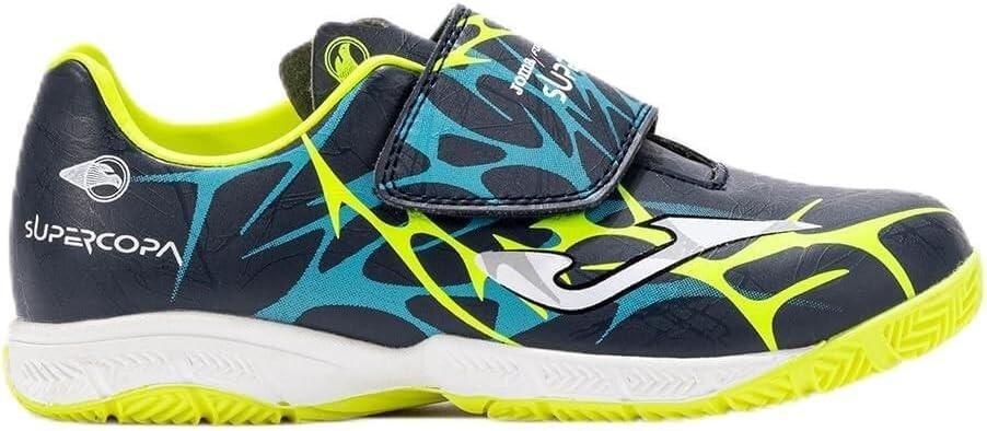 Zapatillas Futbol Sala Joma Super Copa JR 2503 Indoor Infantil Azul-SCJS2503INV