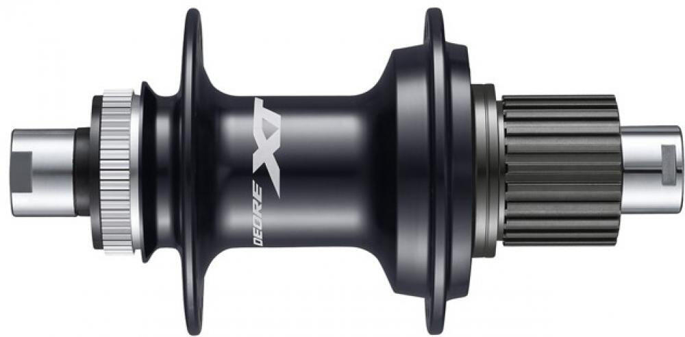 Tylna piasta 12-biegowa, centralnie blokowana, hamulec tarczowy Shimano Deore XT