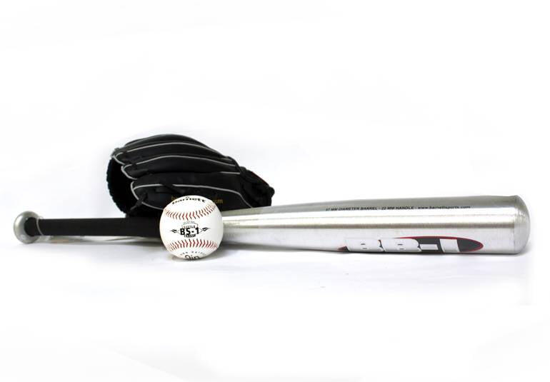 BGBA-3 Aluminiowy zestaw startowy do baseballu Junior (BB-1 28, JL-110, BS-1)