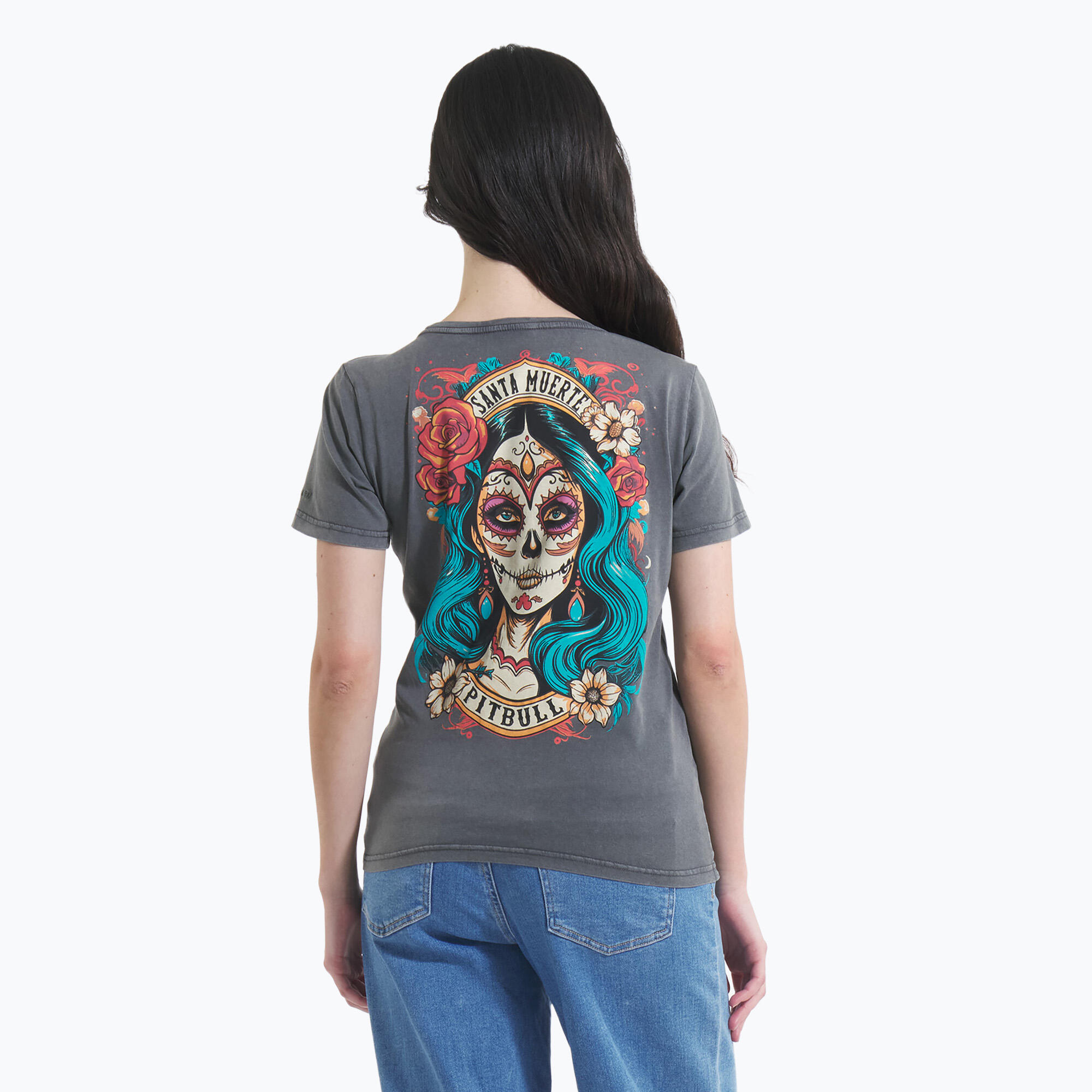 Koszulka damska Pitbull Santa Muerte 25