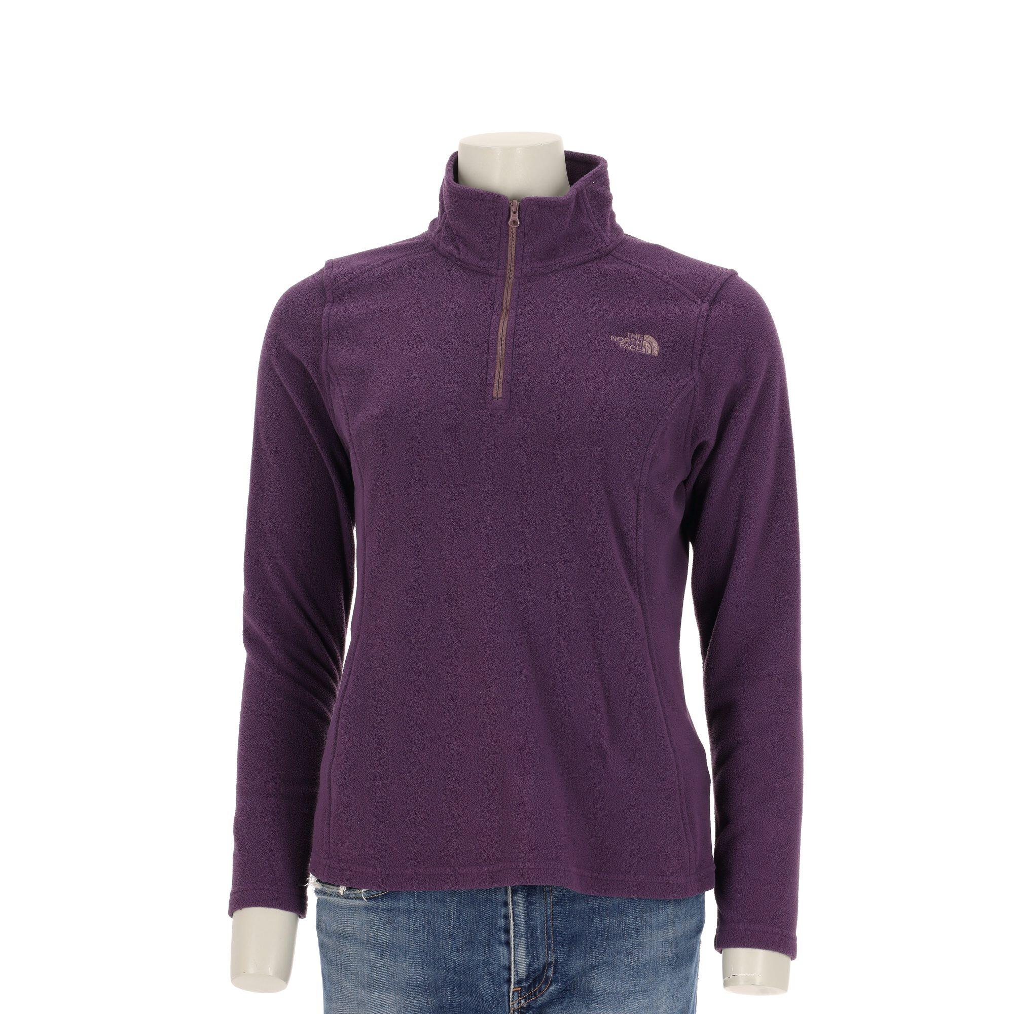 Second life - The North Face polar damski fioletowy - Jak nowy