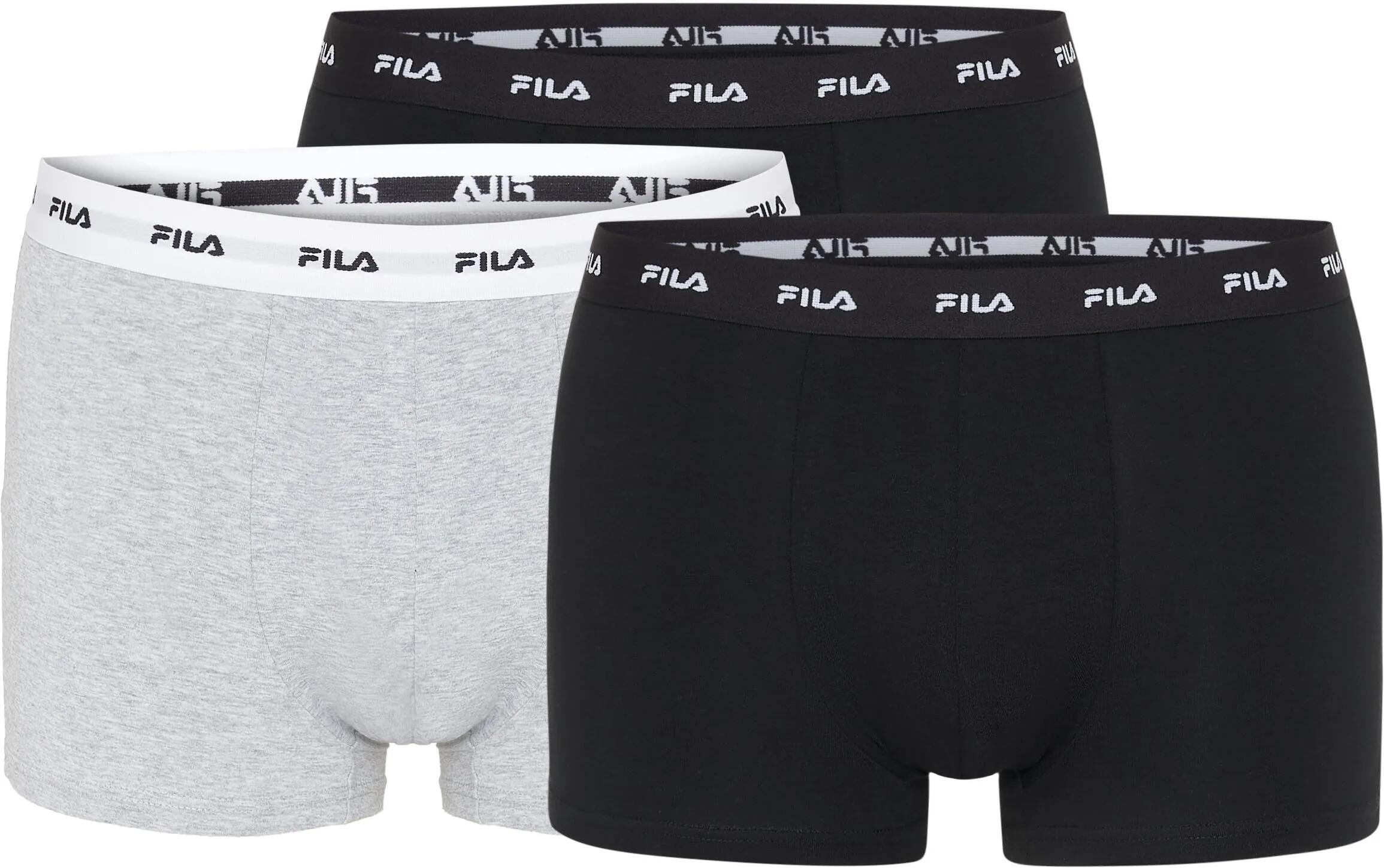 Bokserki męskie Fila Gift Box, 3-pak, mix