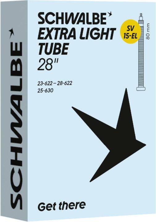 Extralight Tube (SV20) - Road - 28'' (23/28-622/630) - Presta 80mm