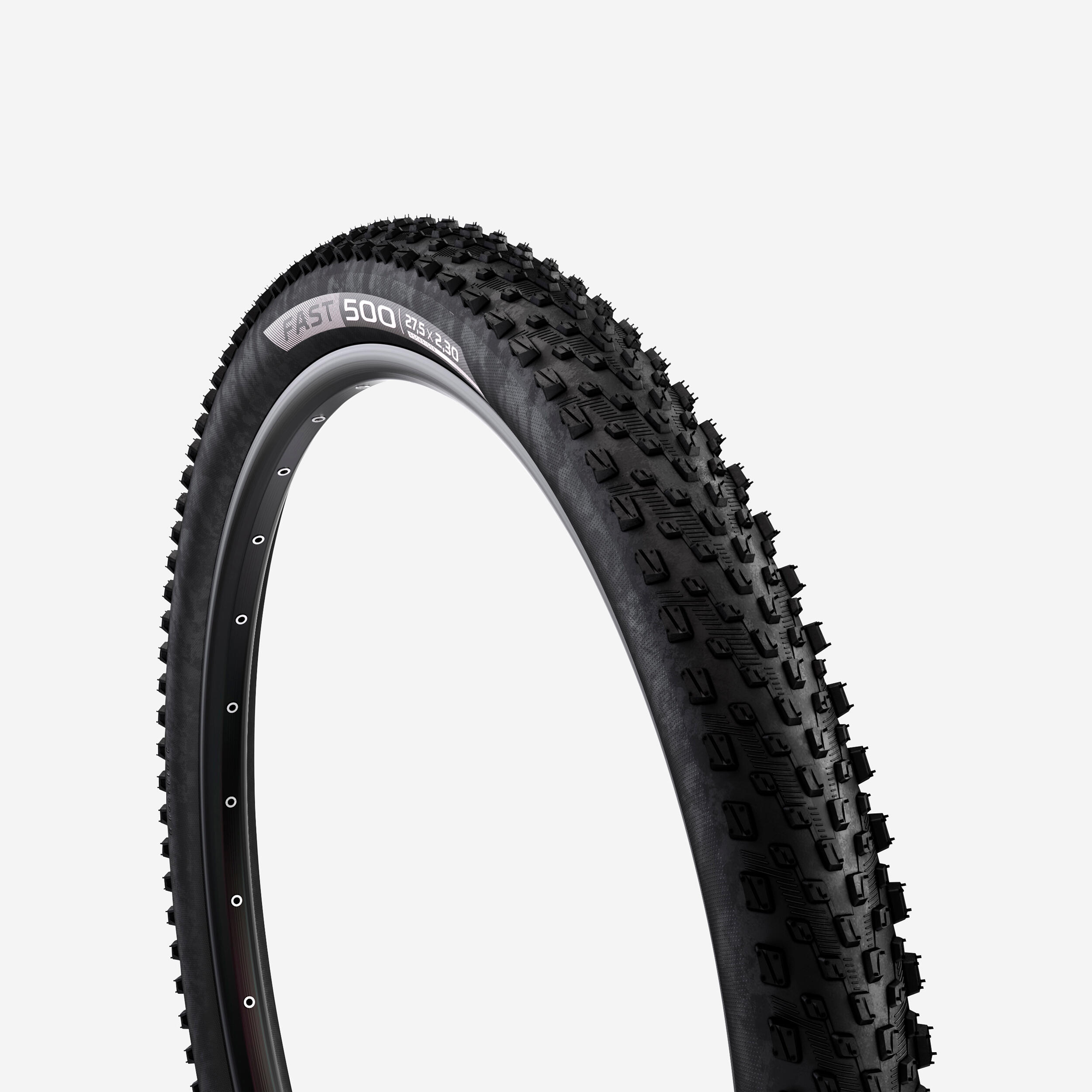 Opona rowerowa MTB Cross-Country XC Rockrider FAST 500 27,5x2,3