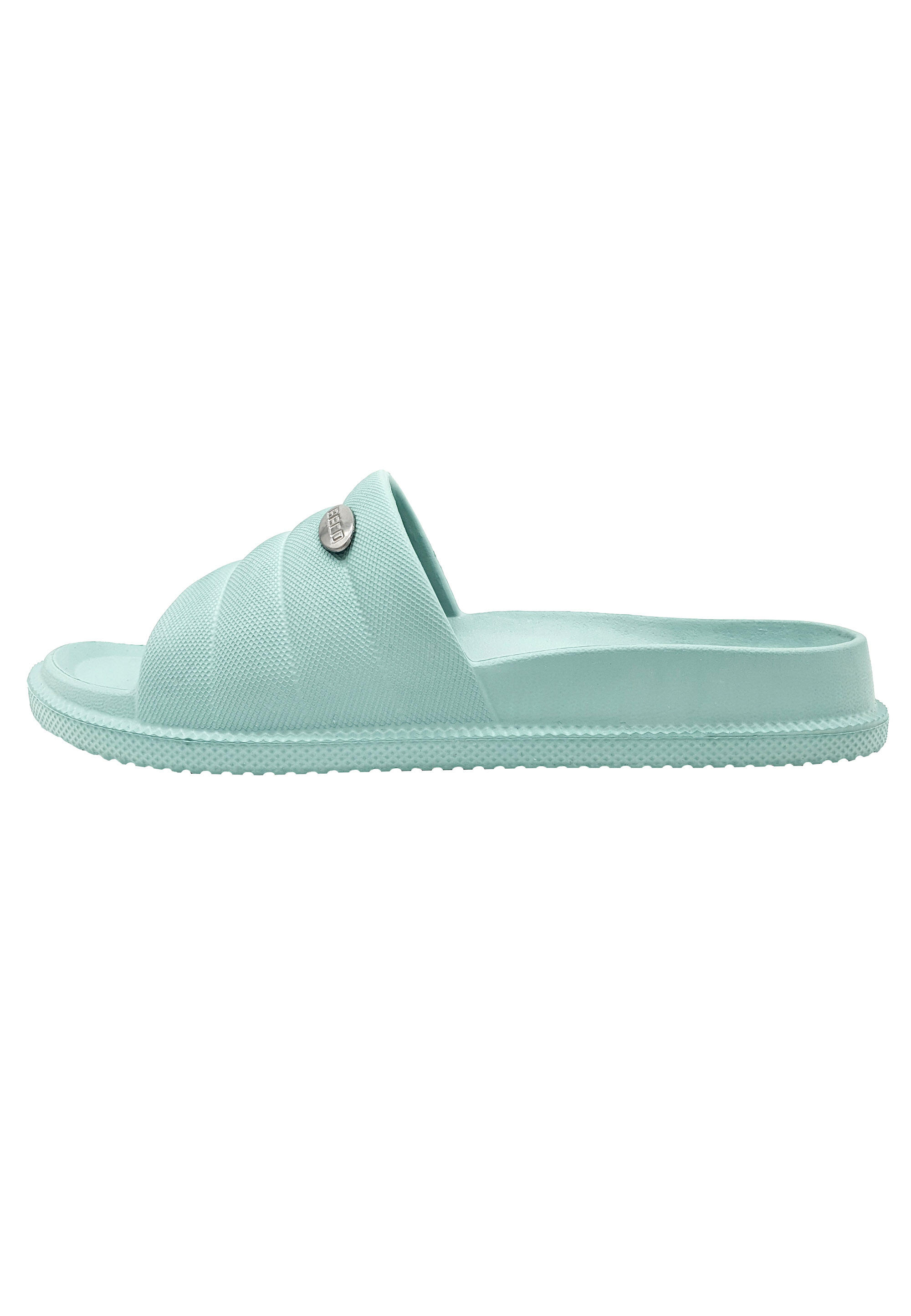 Damskie kapcie kąpielowe Beco Easywalk | Aqua/turkus