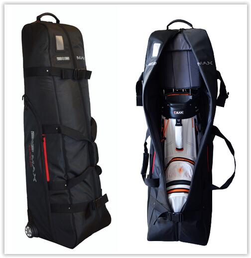 Big Max Traveler Travel Cover – torba podróżna na torbę golfową – czarna