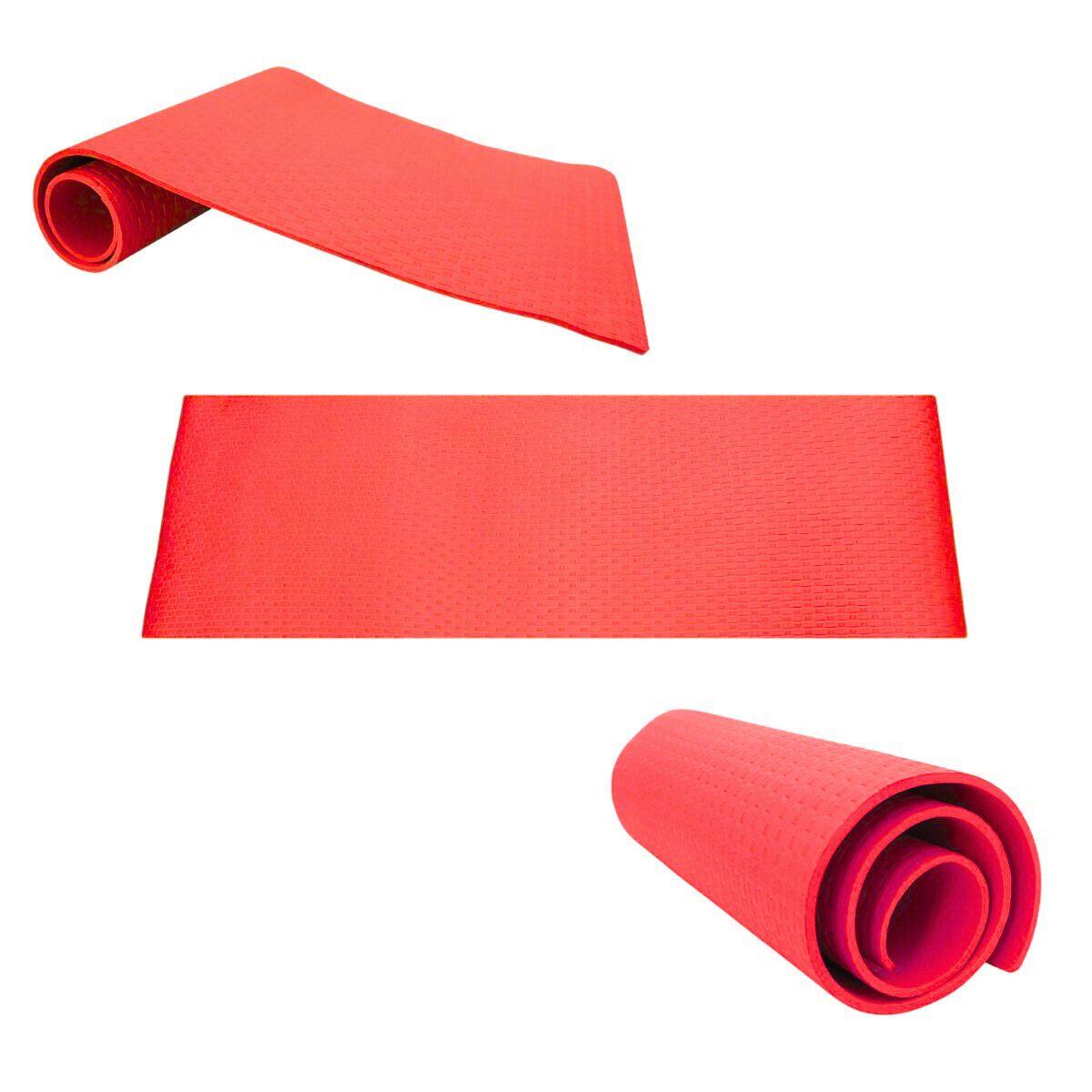 Fitness Joga Mata do Ćwiczeń Fitnessowa 173x61x0,7 cm X-star Czerwony