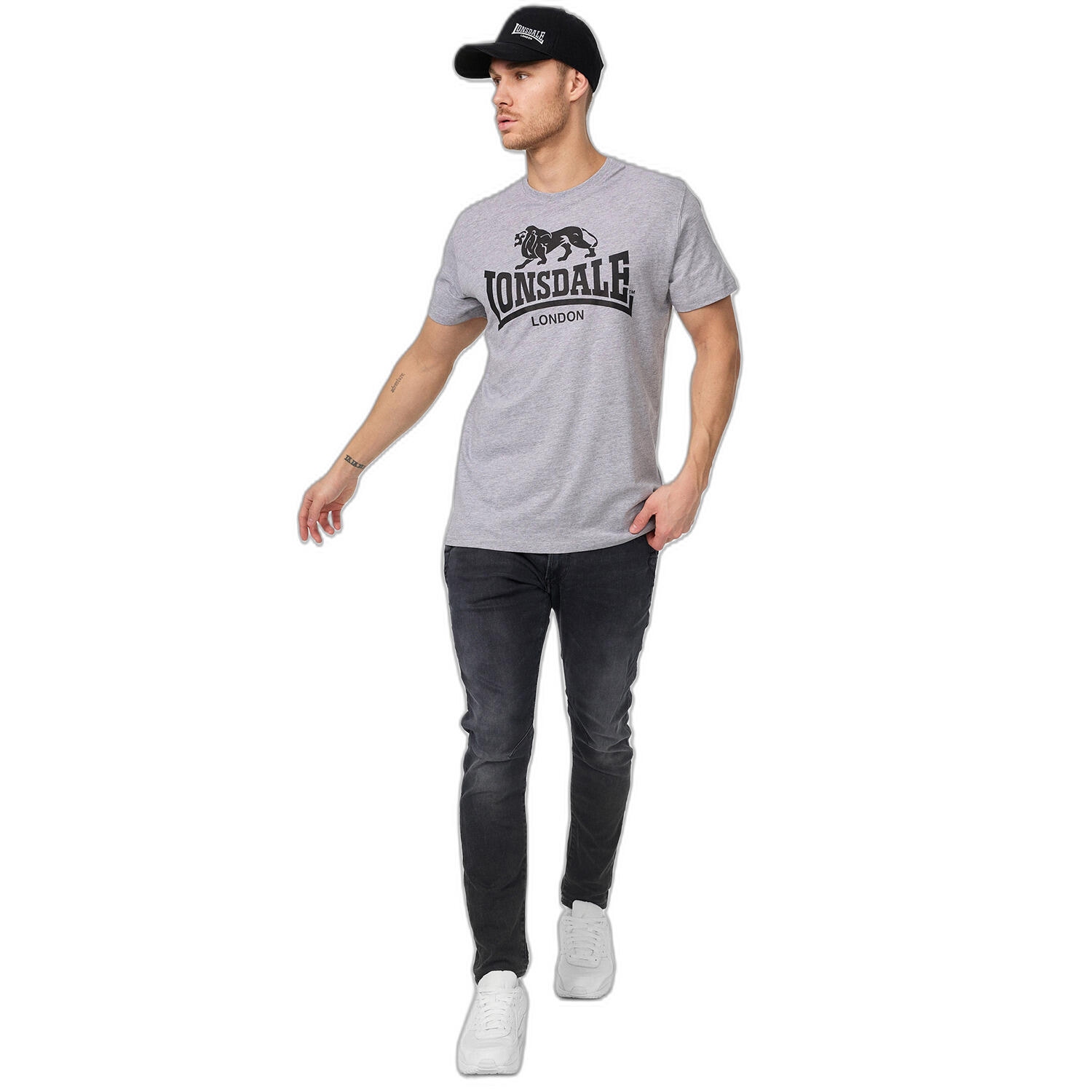T-shirt o klasycznym kroju Lonsdale Logo