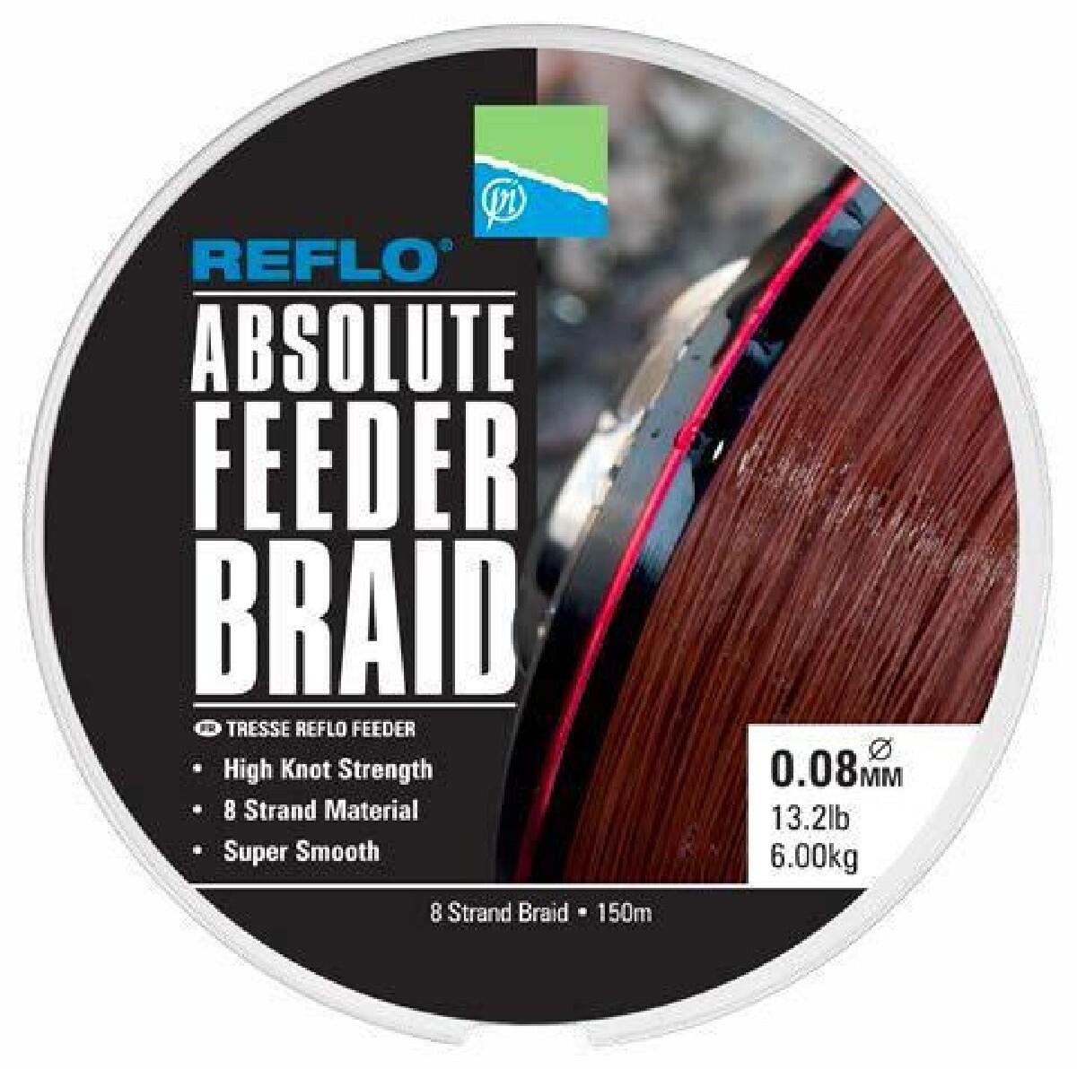 Plecionka Preston Absolute Feeder Braid 0.10MM 150M