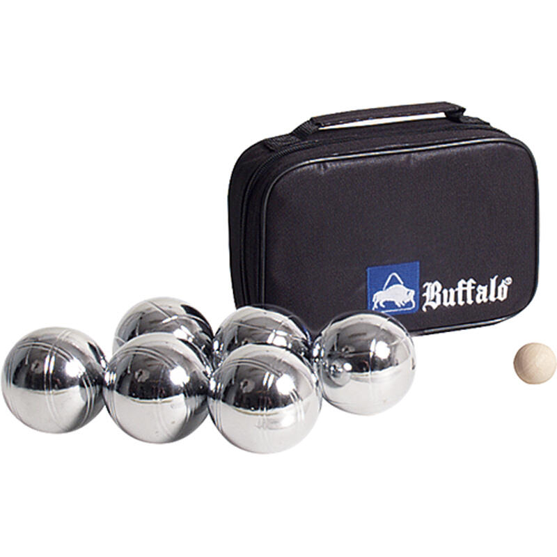 Kule do gry w bule Buffalo metalowe 6 szt
