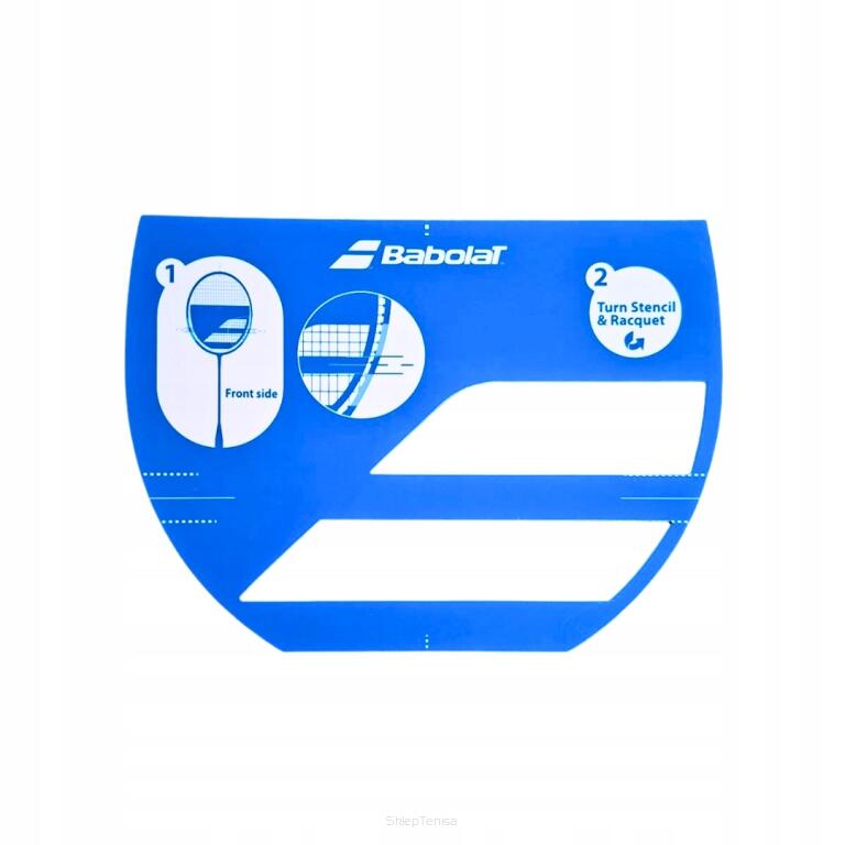 Szablon do malowania logo Babolat Badminton