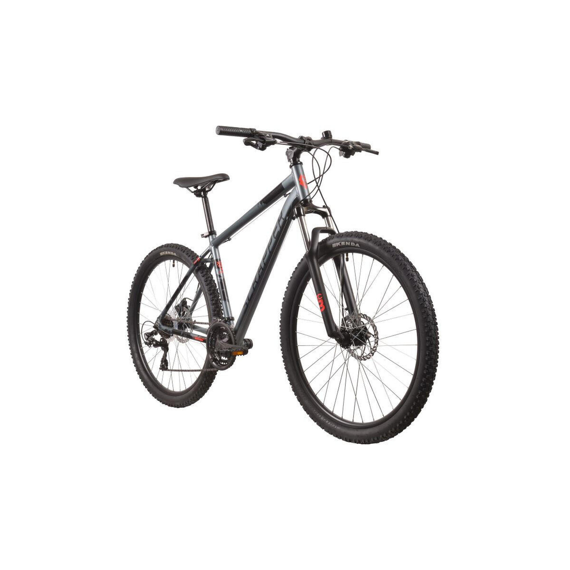 Rower górski MTB SCRAPPER XC3.1LTD 27.5 21s  rozm. 18 srebrno - czerwony