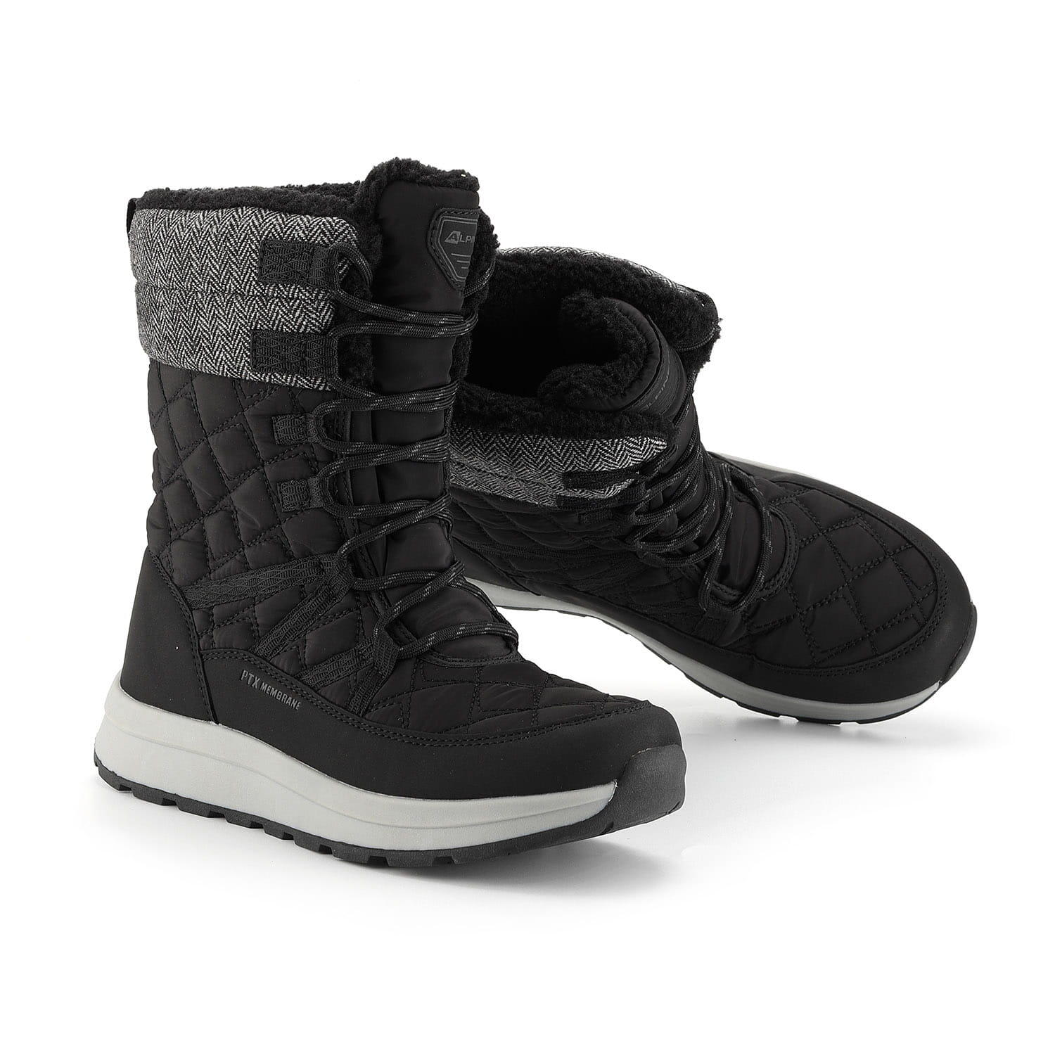 Buty damskie zimowe ocieplane wodoodporne Alpine Pro Kowa