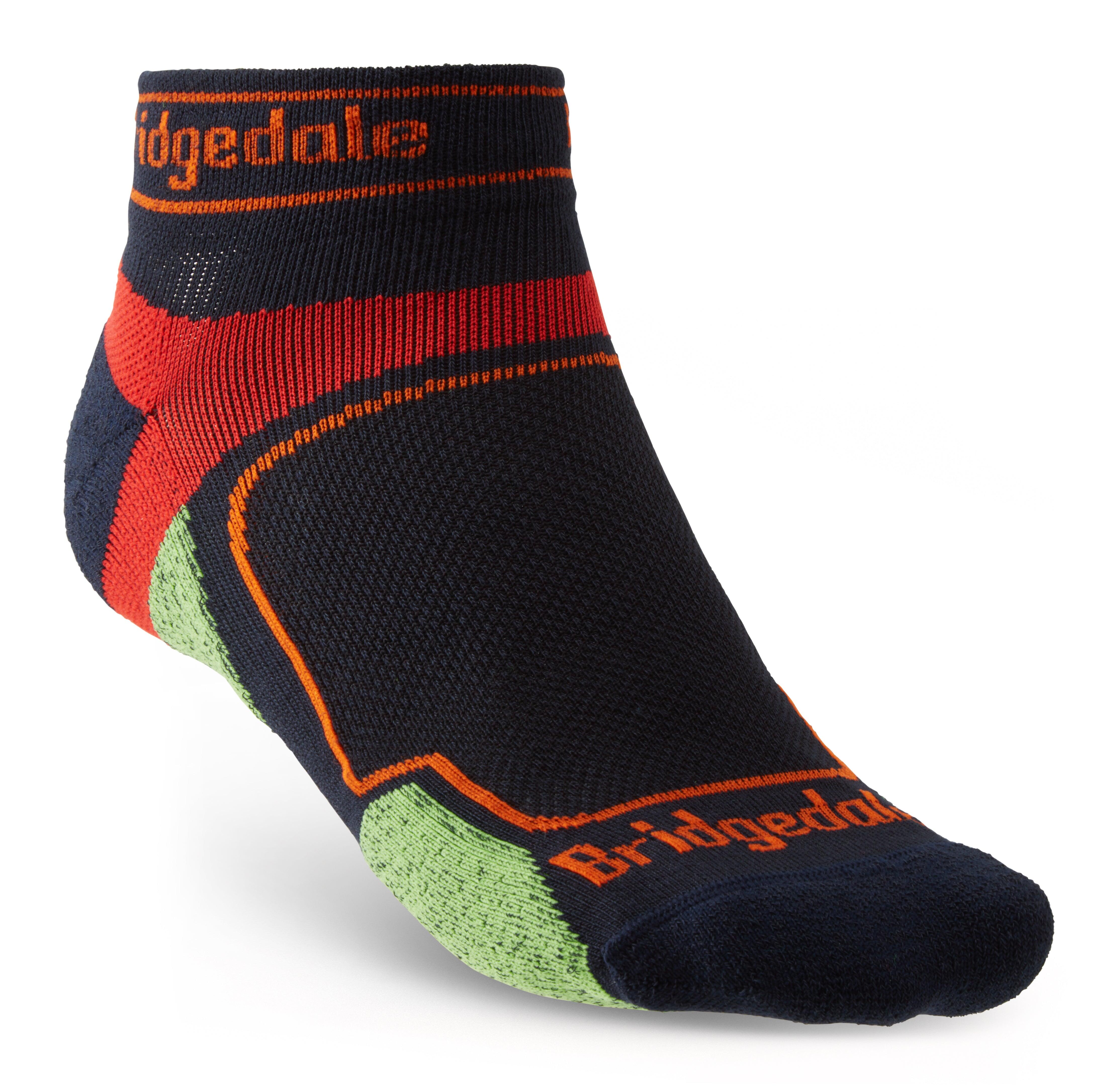 BRIDGEDALE Skarpety męskie ULTRALIGHT T2 COOLMAX SPORT LOW navy-L