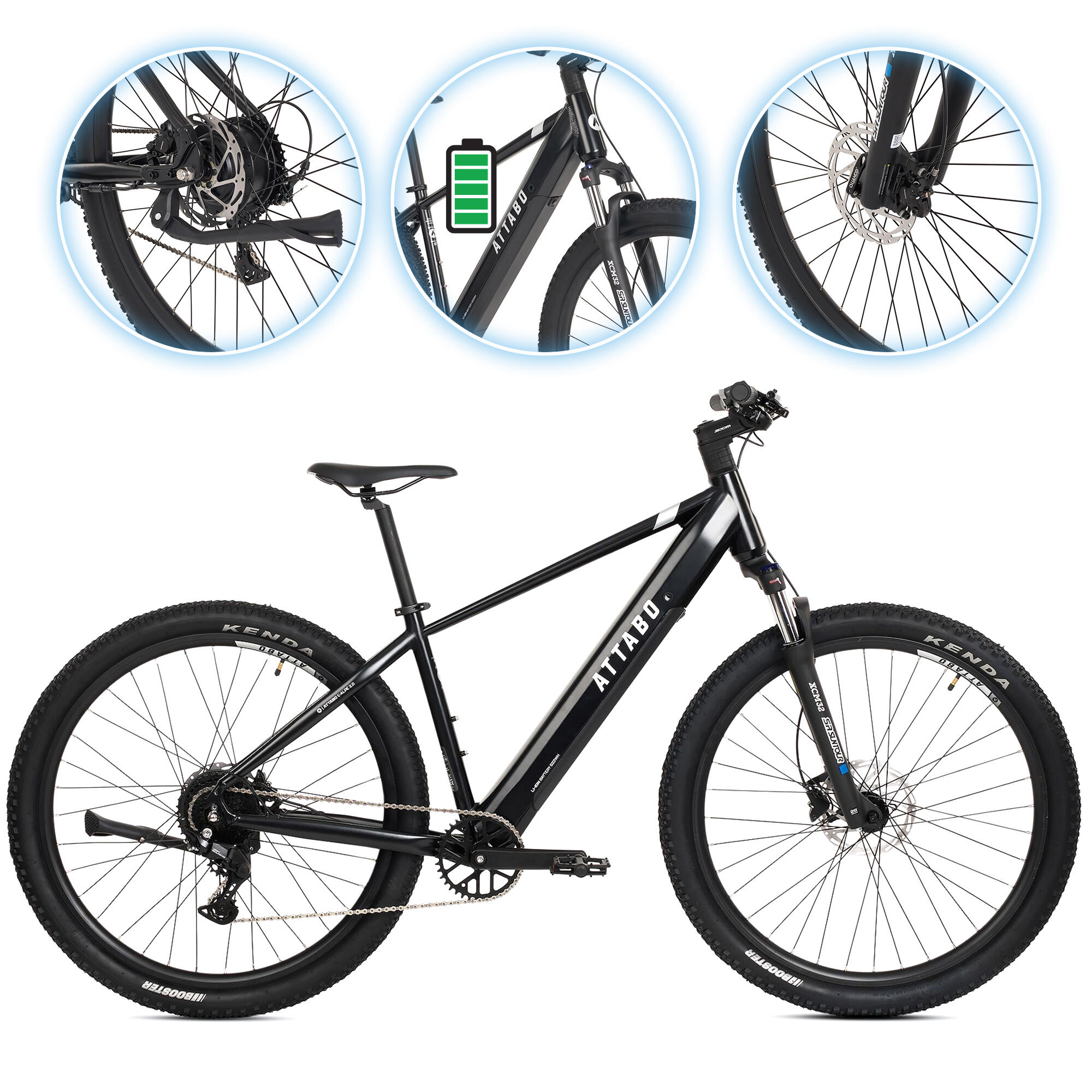 Rower elektryczny ATTABO E-ALPE 2.0 29 36V 14 5Ah 504Wh
