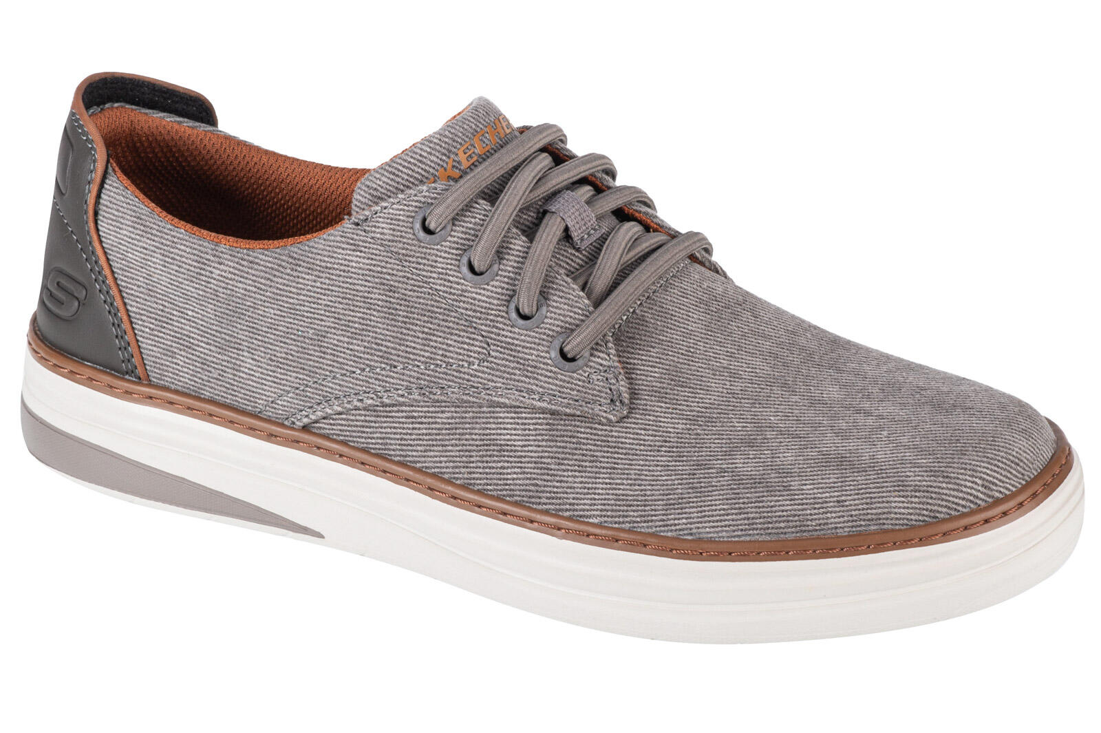 Buty SKECHERS RELAXED FIT: SOLVANO Szary