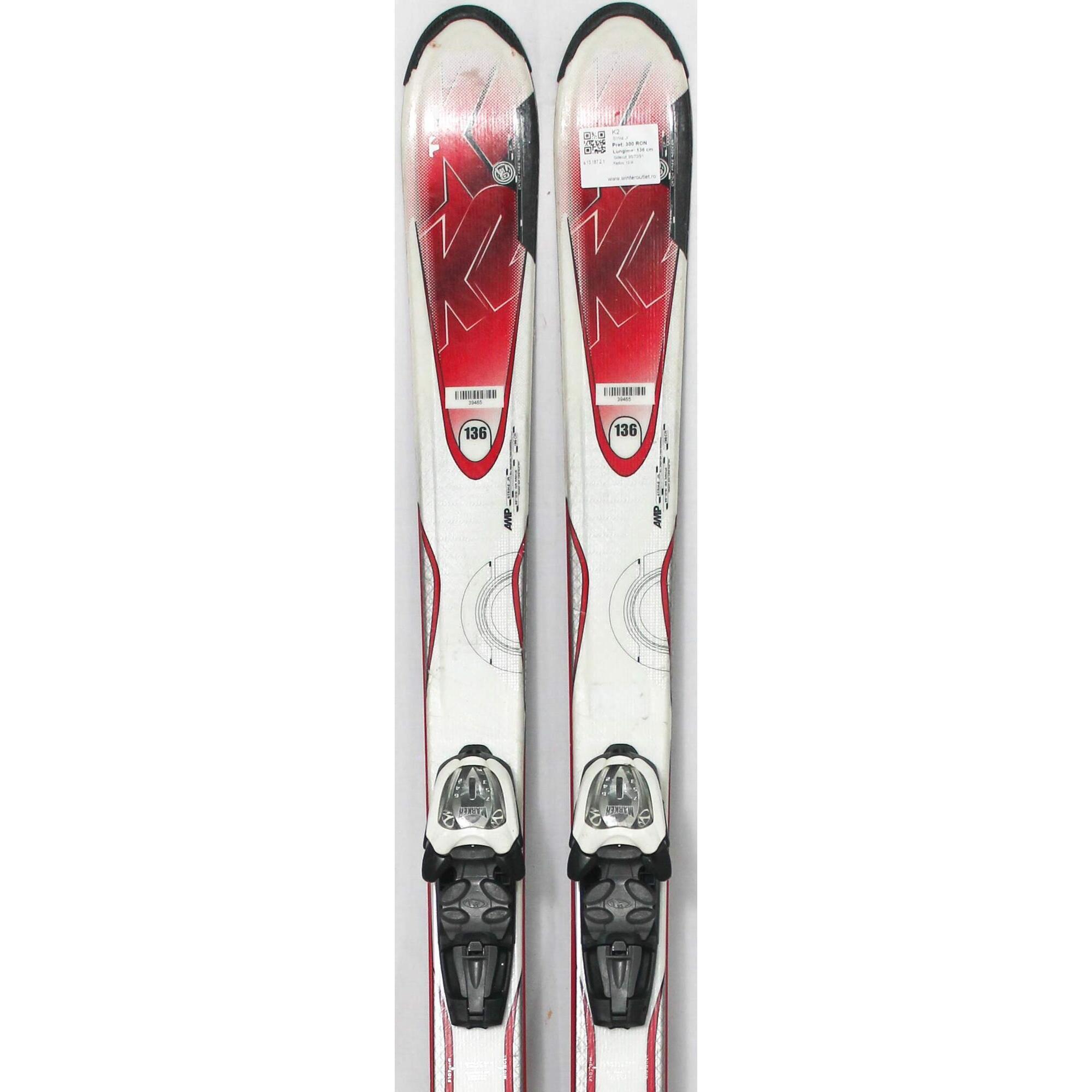 Second Life- Narty K2 Strike Jr 124 cm - Stan dobry