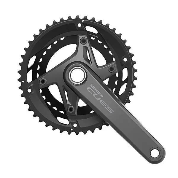 Podwójny mechanizm korbowy Shimano Cues Fc-U6010-2 11V