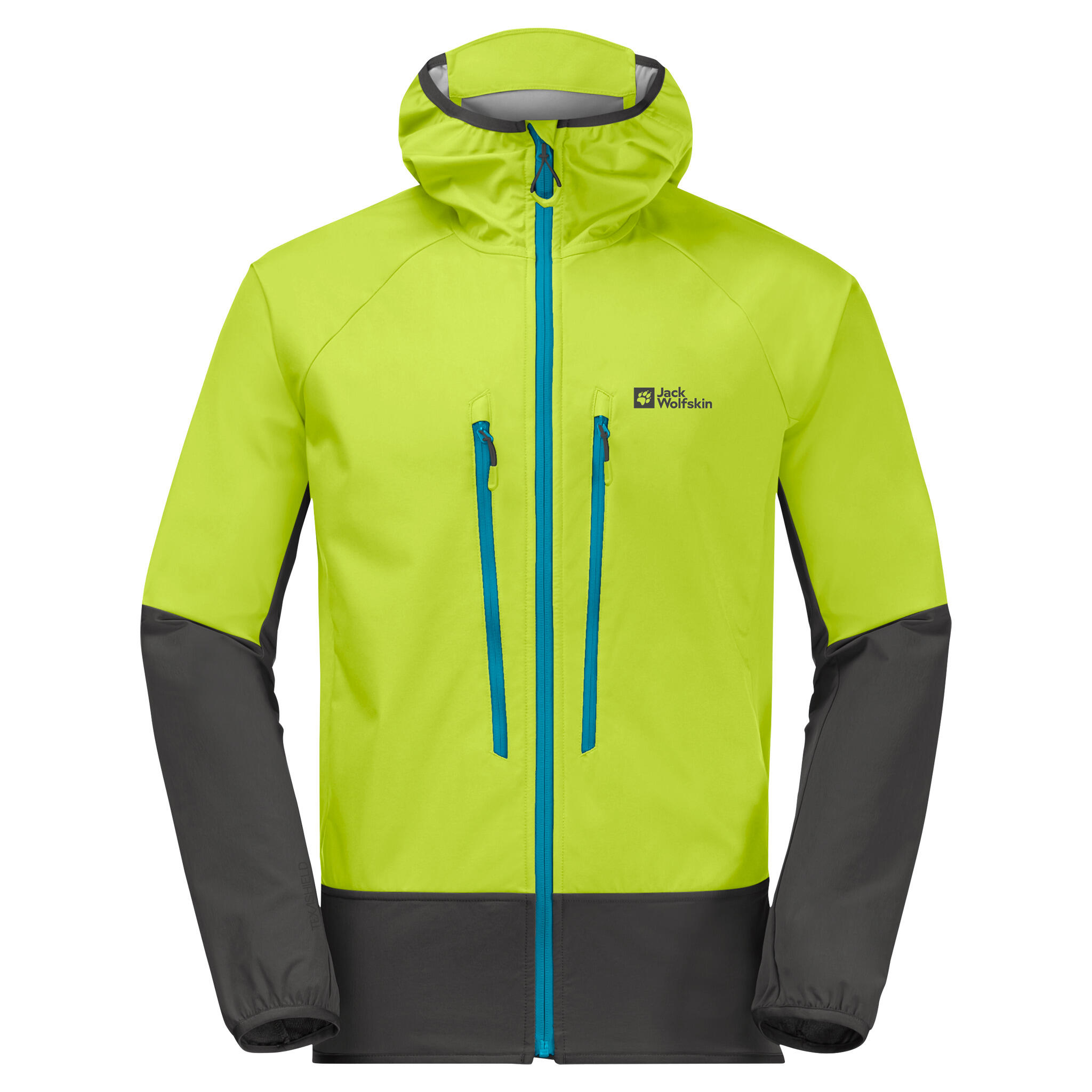 Kurtka turystyczna męska Jack Wolfskin Alpspitze Recco softshell