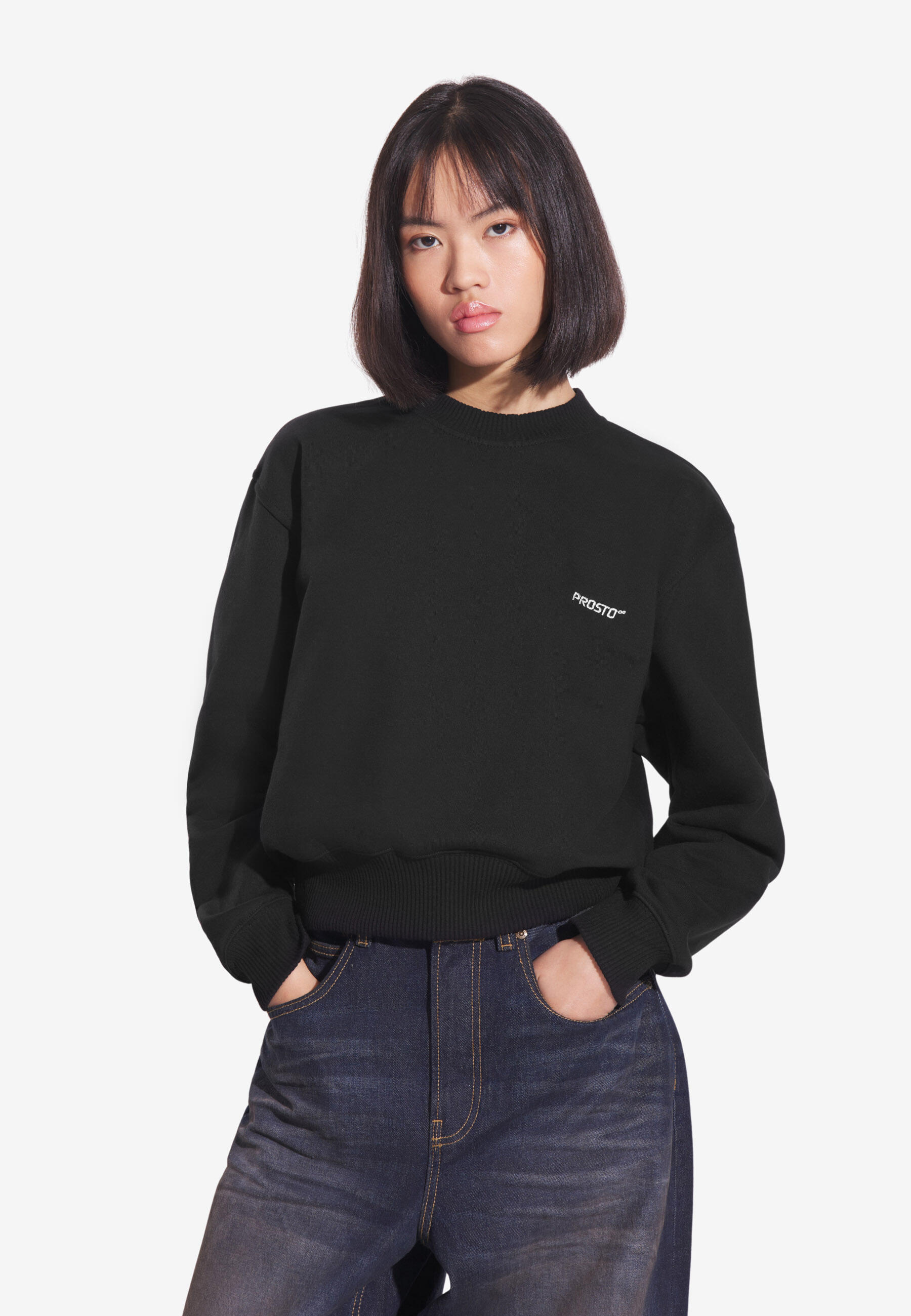 Bluza sportowa damska Prosto Bomb bez kaptura