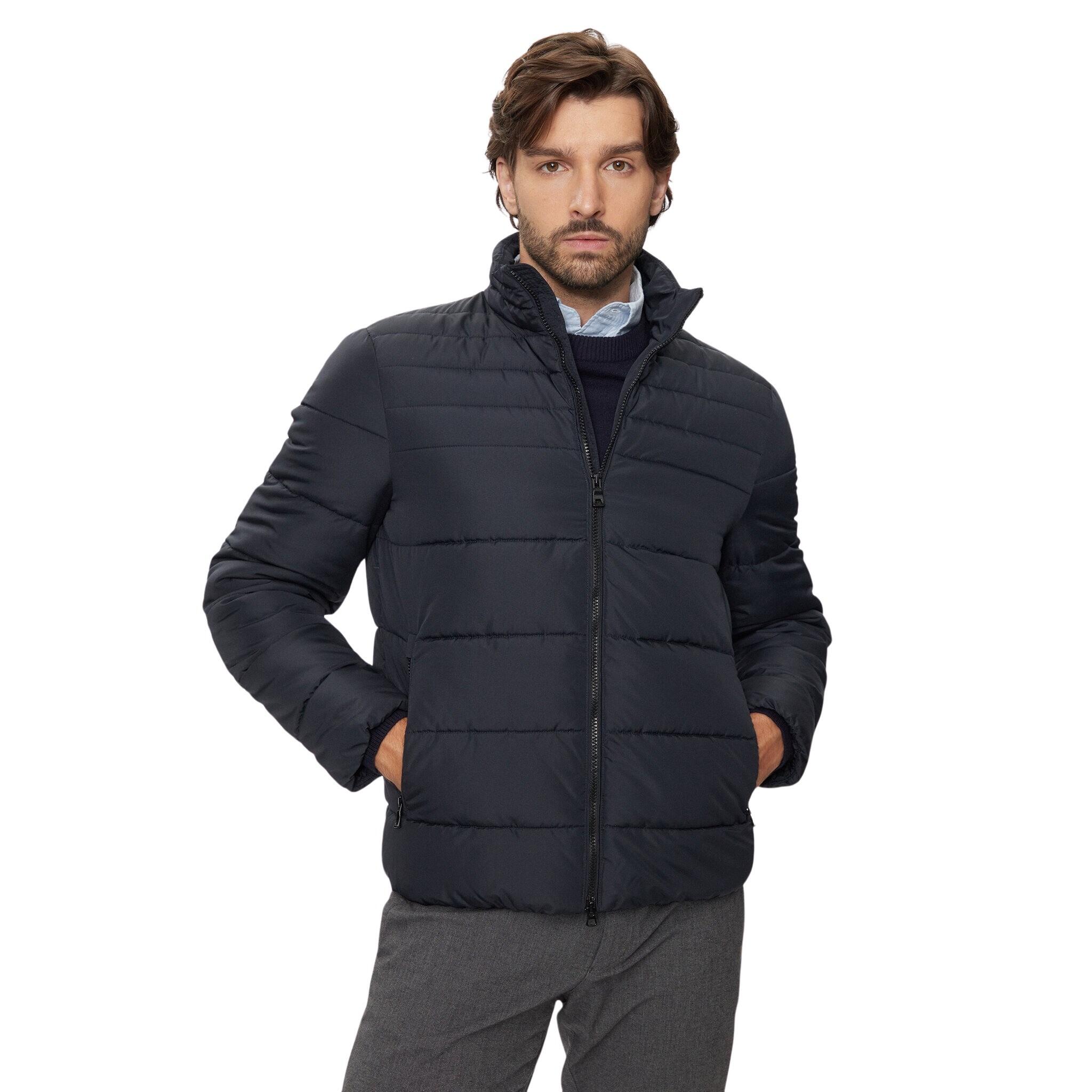 Kurtka puchowa zapinana na zamek Geox Magnete