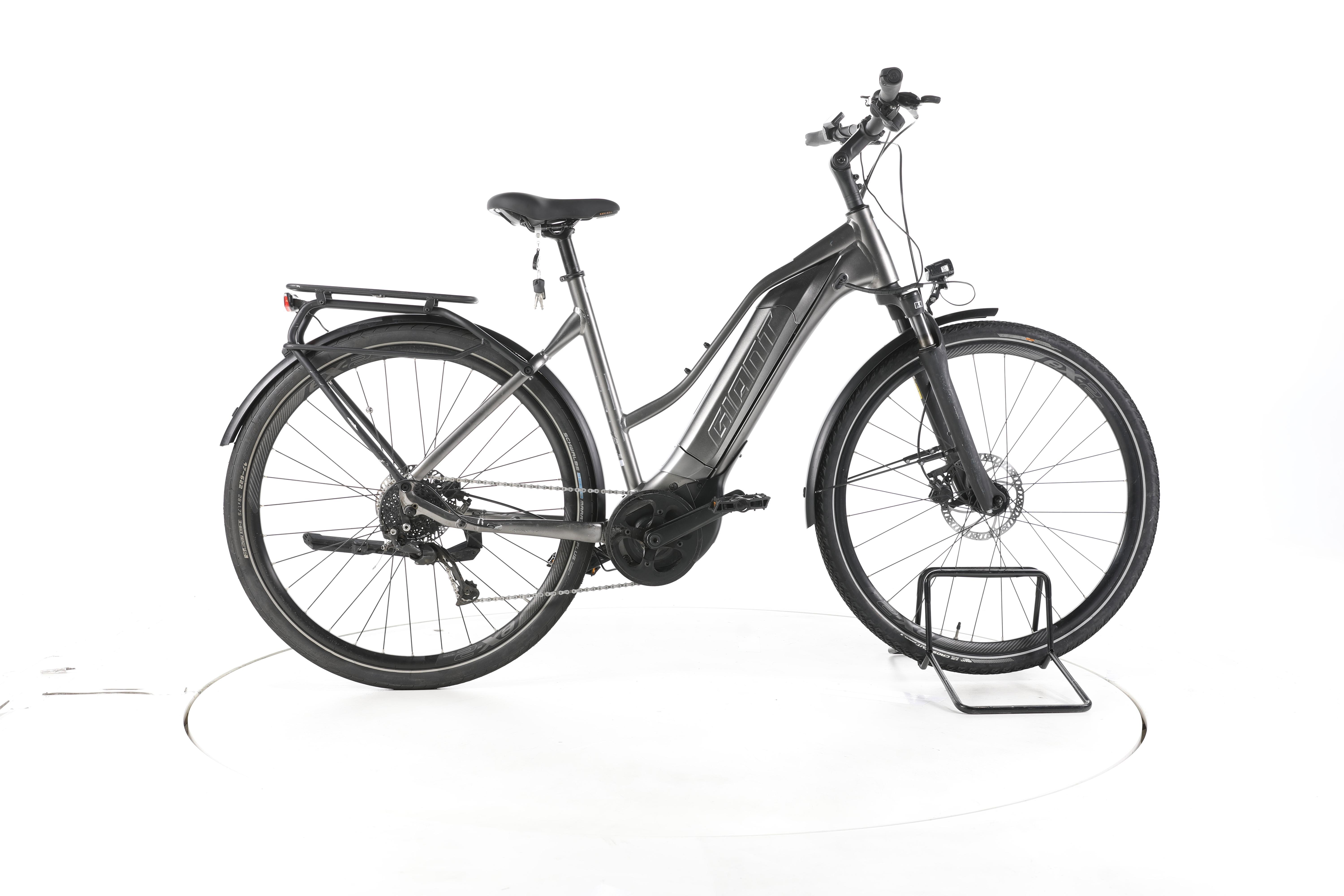 Second Life - Giant Explore E+ 3 STA Trekking E-Bike Niska rama - Stan dobry