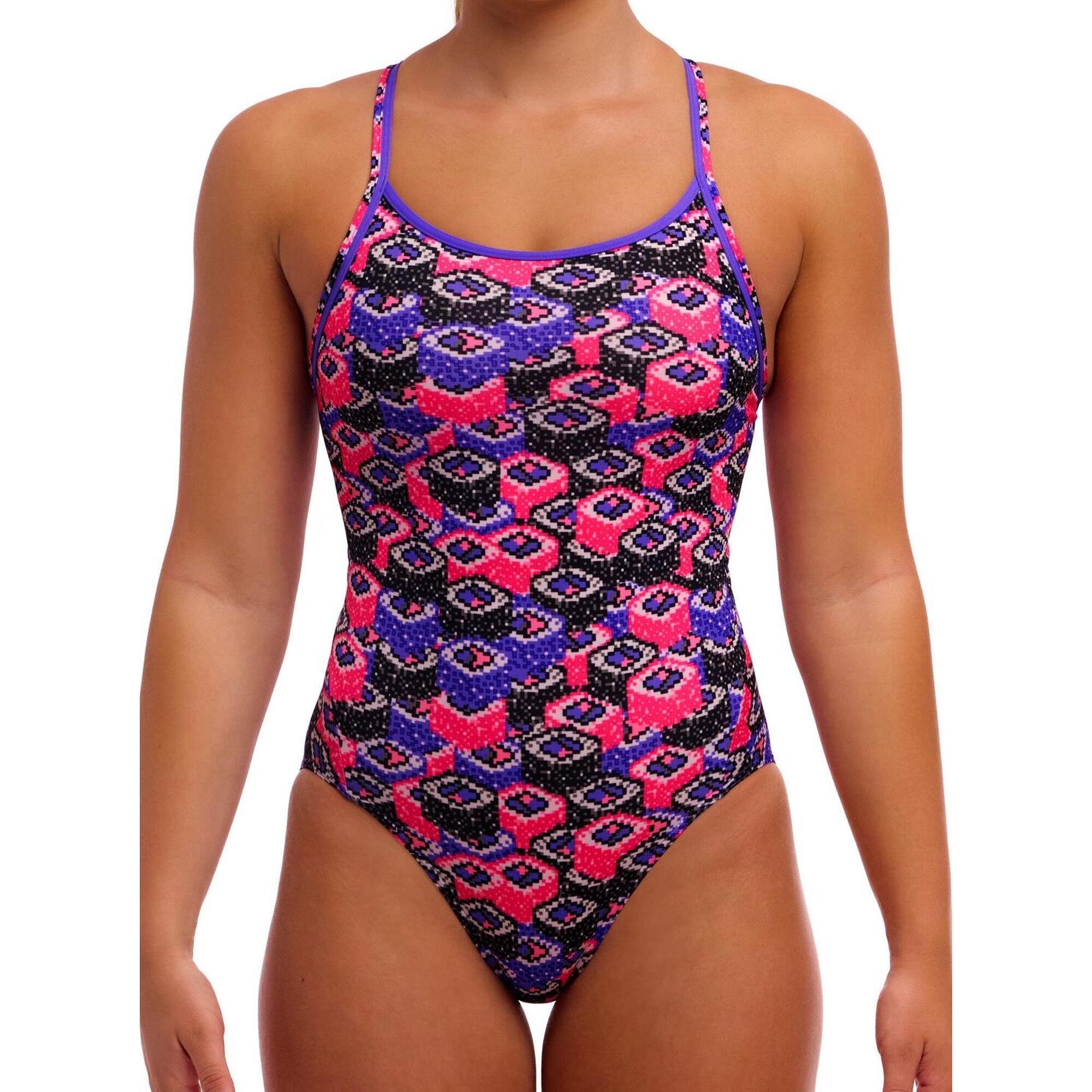 Strój kąpielowy jednoczęściowy FUNKITA Mushi Sushi - Diamond Back