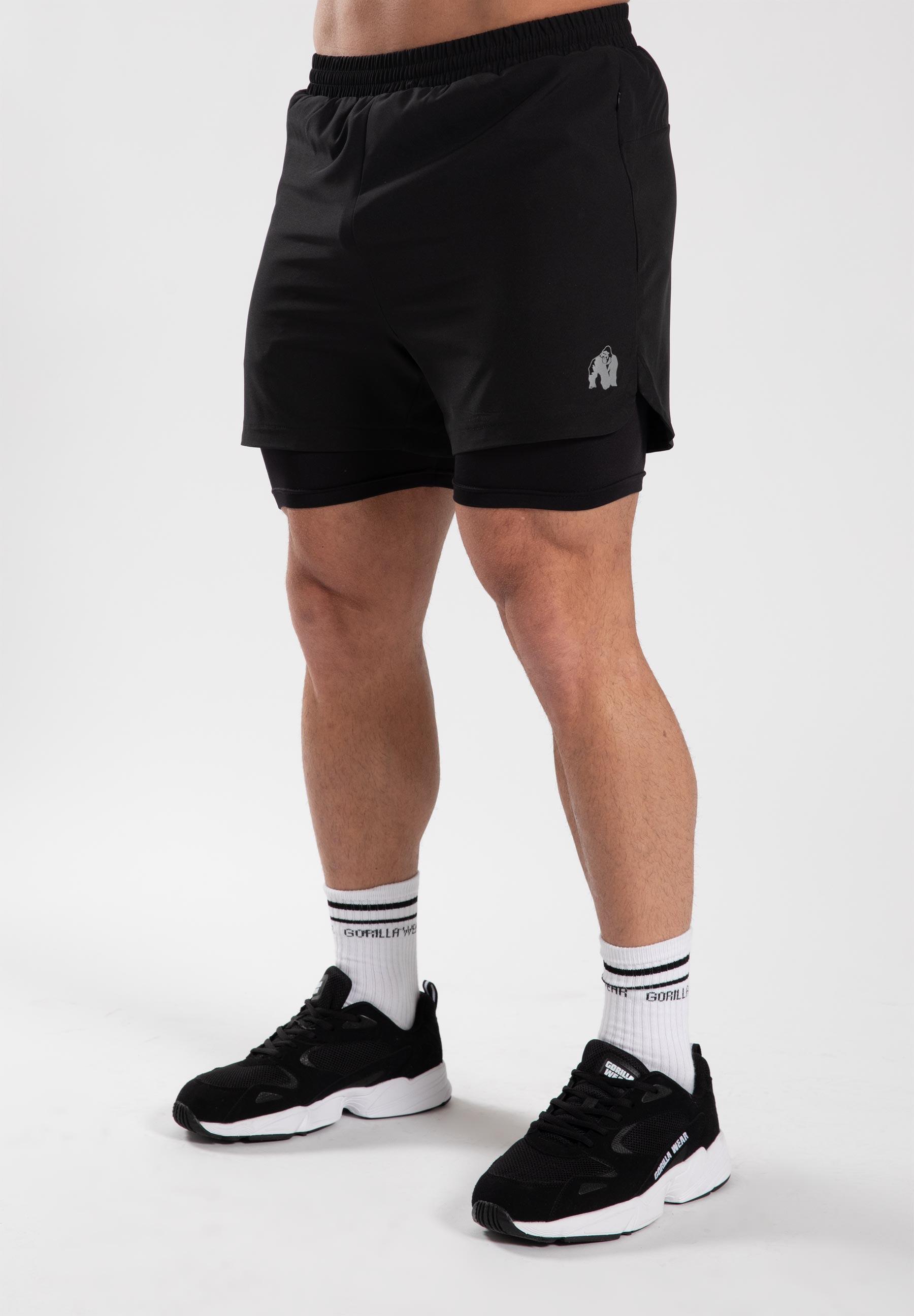 Cortez 2-In-1 Szorty - Czarny