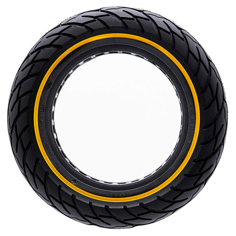 Opona PRO-Mounts solid 10 x 2,125 czarna z żółtą linią