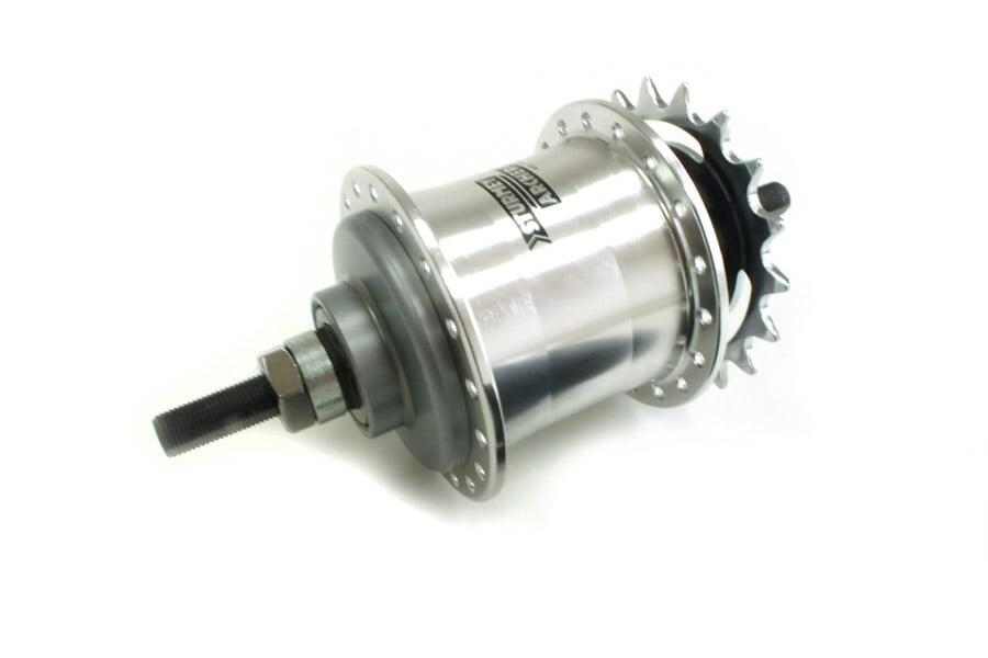 Sturmey Archer S-RF3 piasta 3-biegowa wolnobieg 36 otworów srebrna