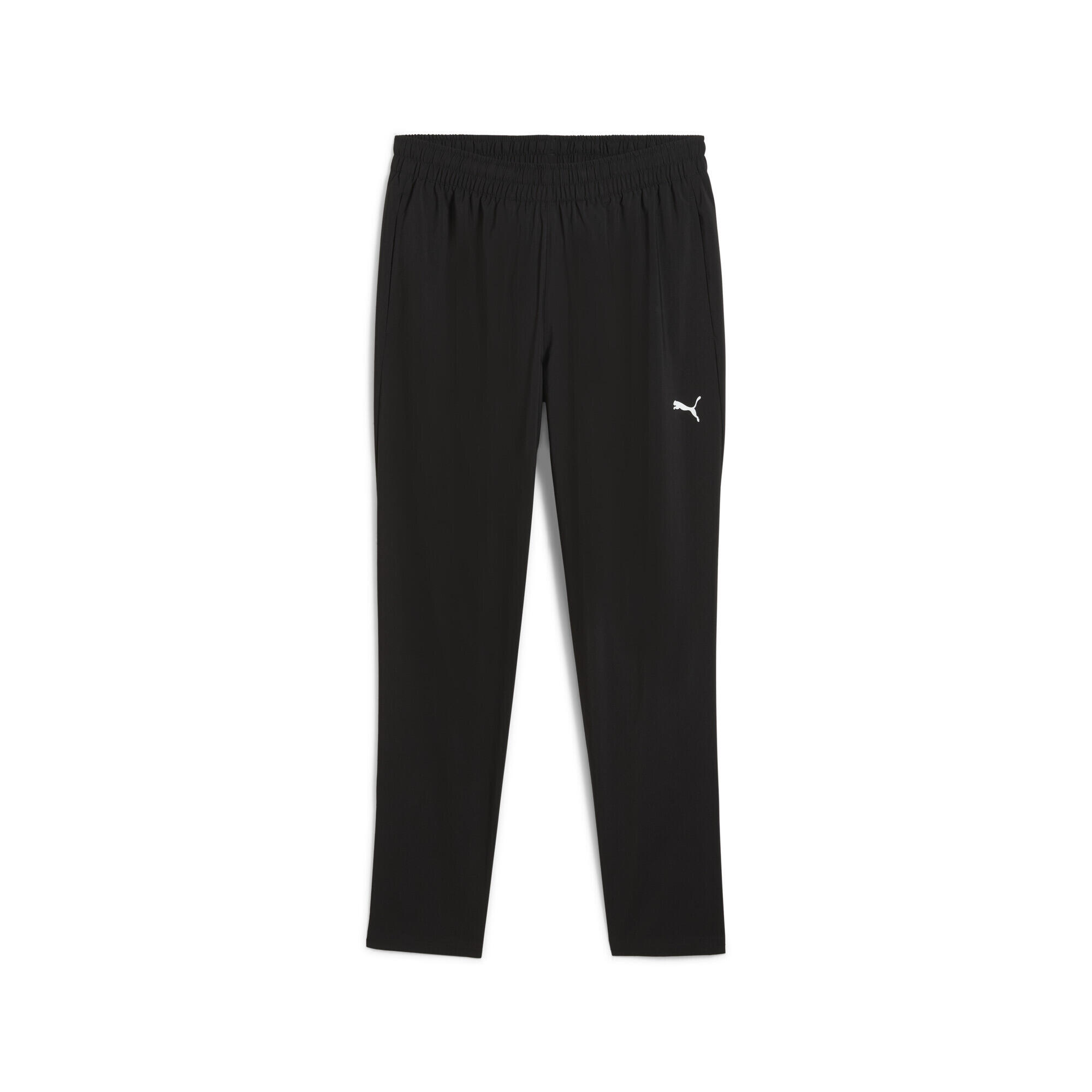 Męskie tkane spodnie TAD ESSENTIALS o zwężanym kroju PUMA