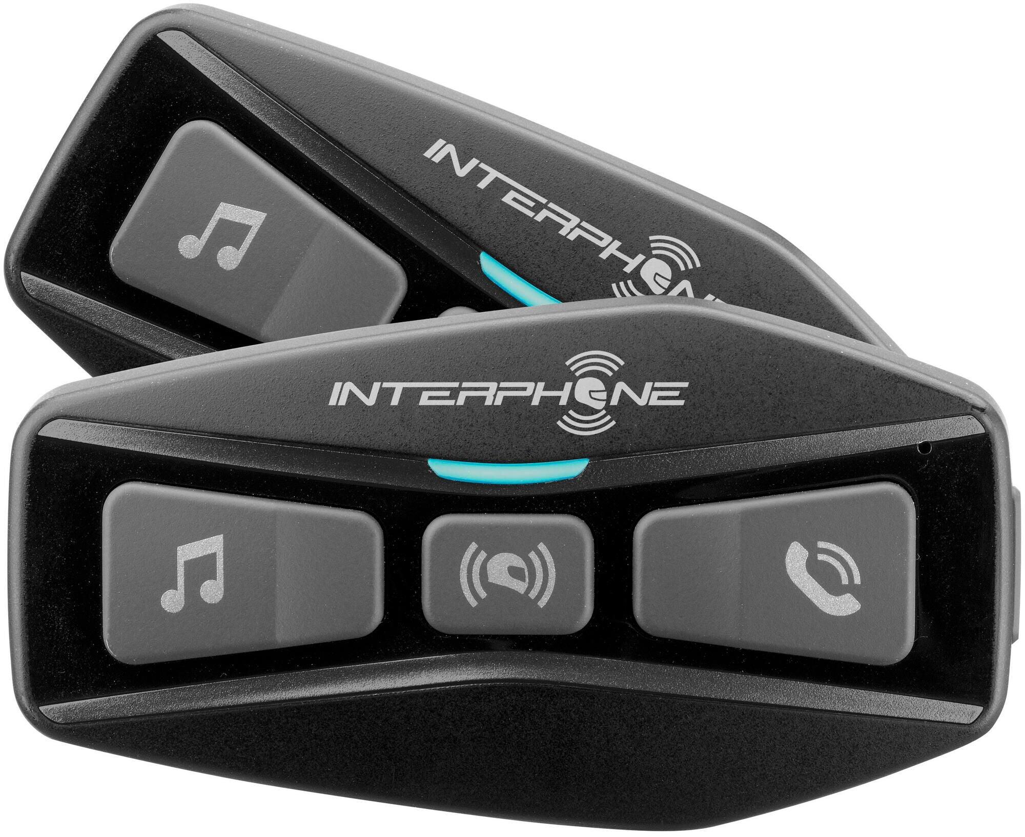 INTERPHONE U-COM 2 Zestaw podwójny system komunikacji do kasku